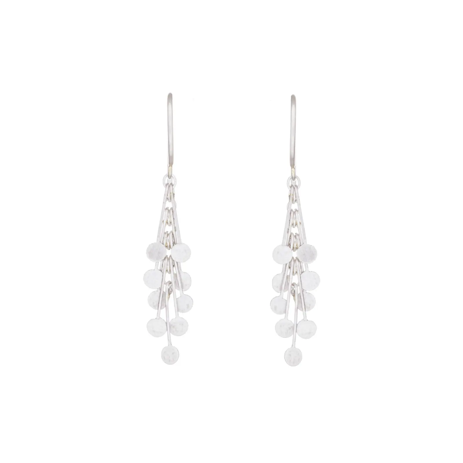 Sia Taylor DE24 S Silver Dot Earrings 1
