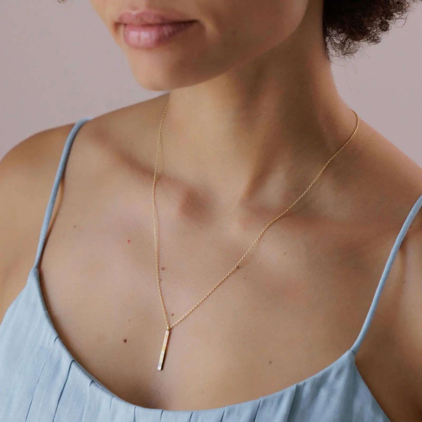 Sia Taylor RN12 RAIN Rainbow Gold Necklace 2