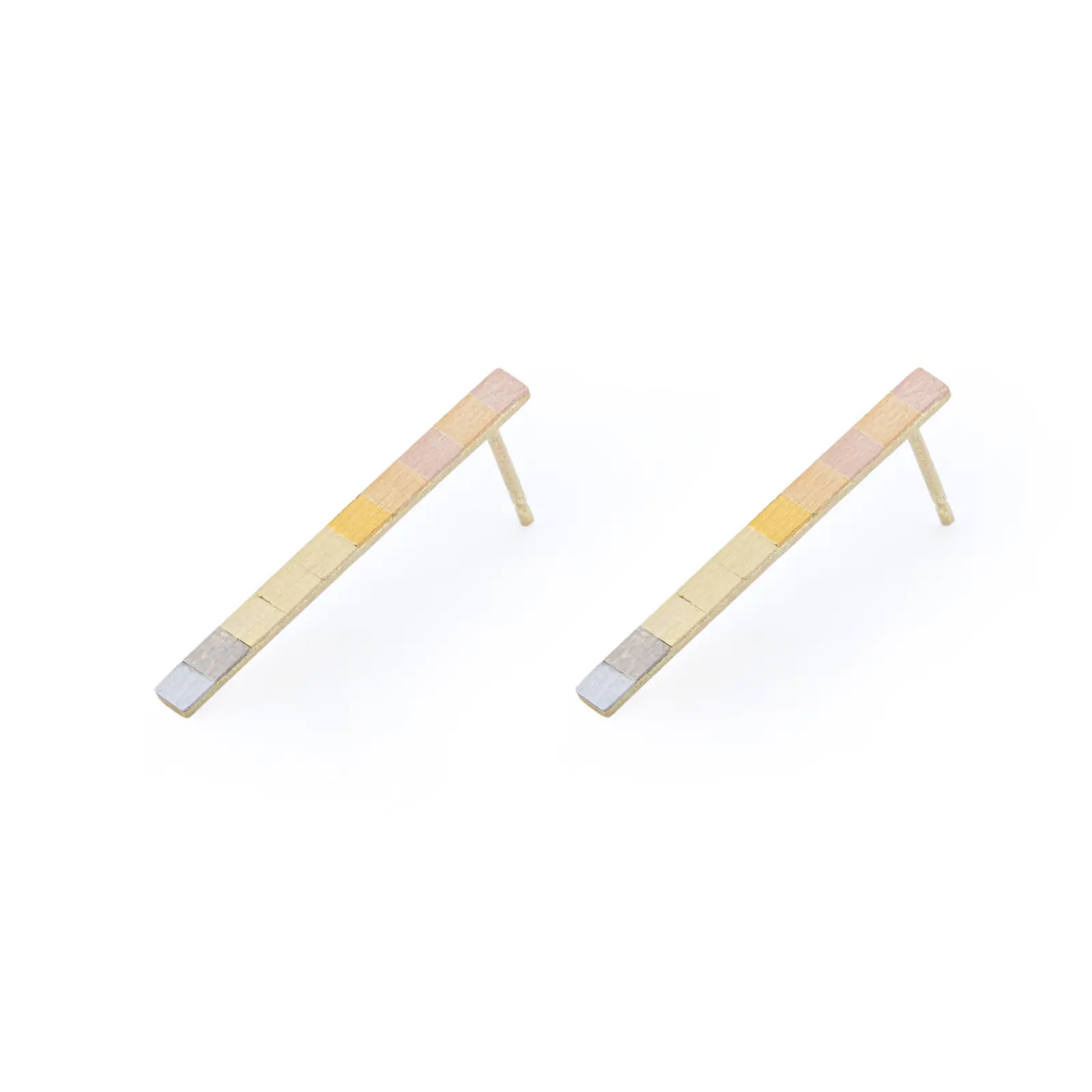 Sia Taylor RE8 RAIN Rainbow Gold Earrings 2