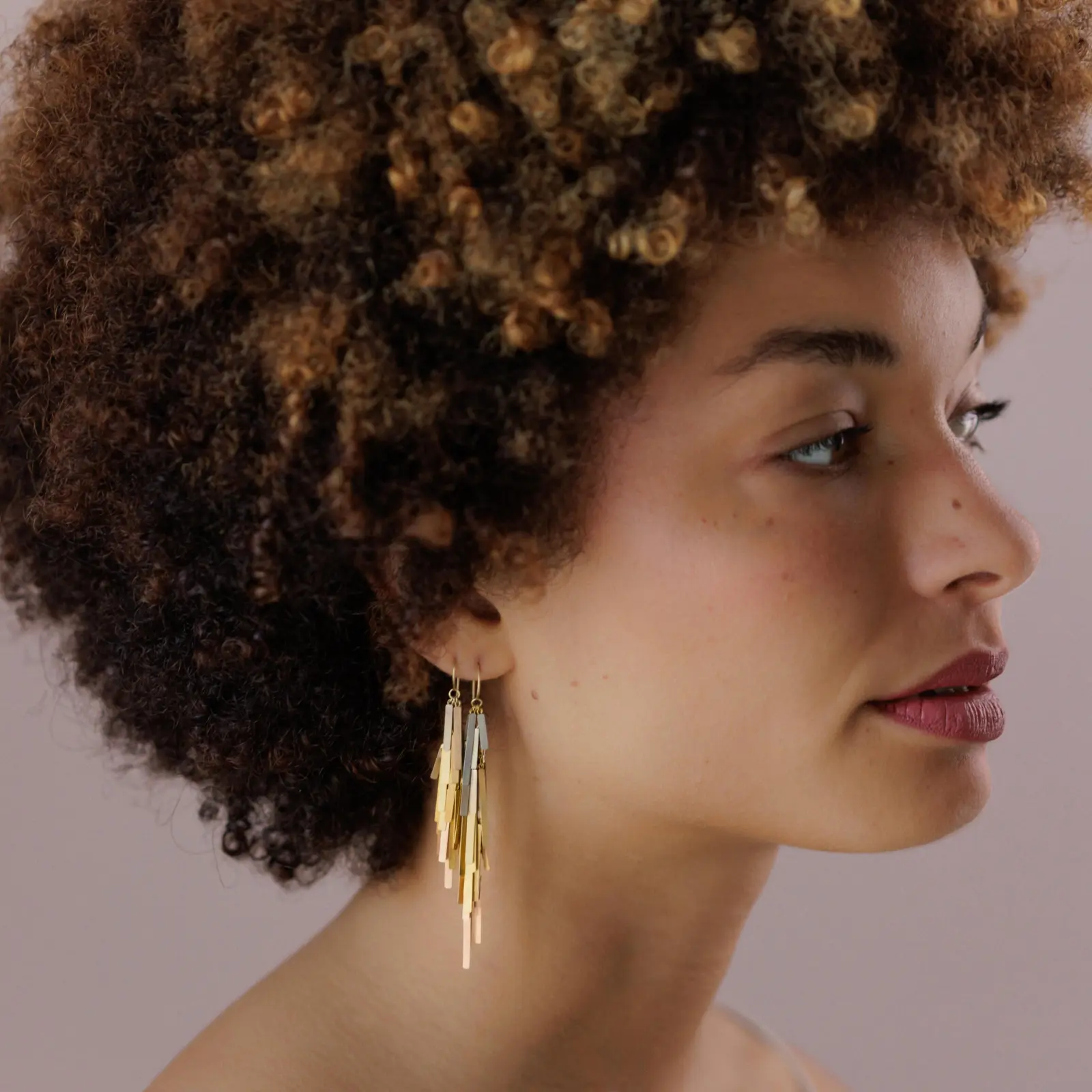 Sia Taylor RE9 FADE Fade Gold Earrings 5
