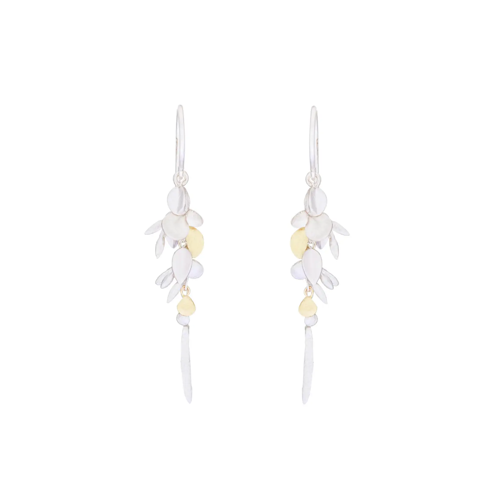 Sia Taylor ME3 SG Silver Short Meadow Earring 1