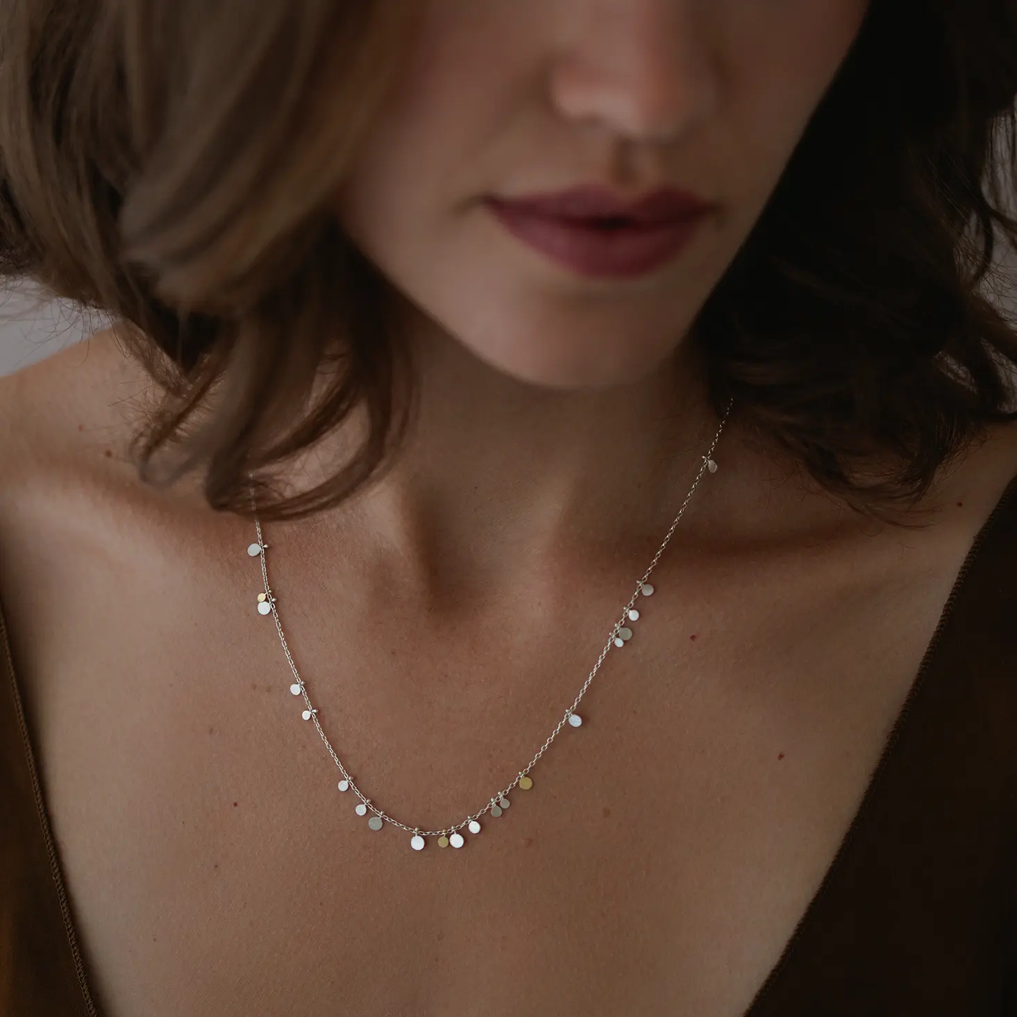 Sia Taylor DN363 SG Silver Necklace 2