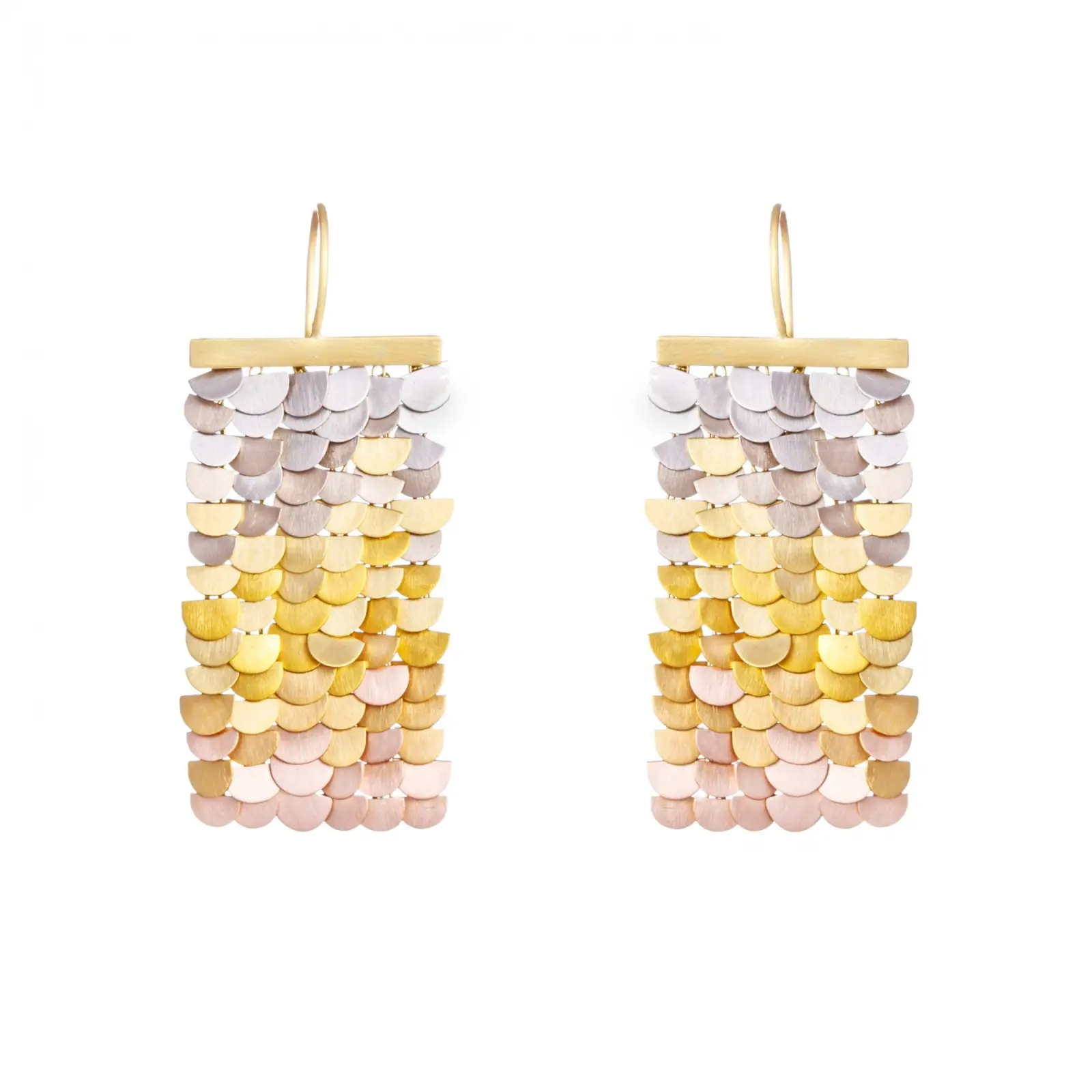 Sia Taylor KE39 RAIN Rainbow Gold Sunrise Earring WB