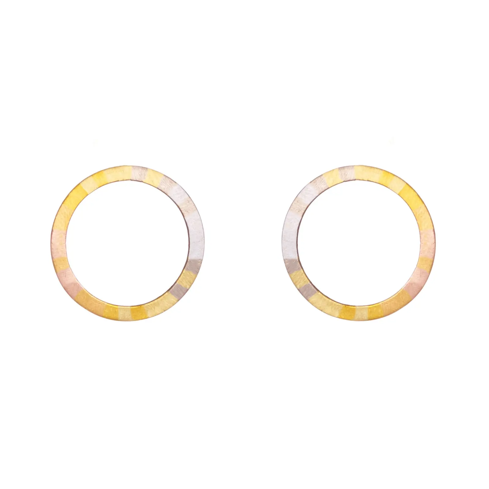 Sia Taylor KE27 RAIN Rainbow Gold Halo Stud WB