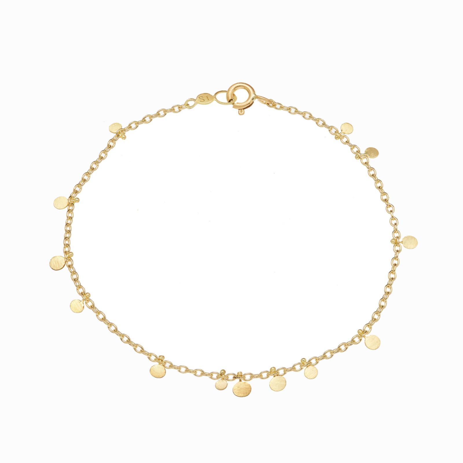 Sia Taylor DB3 Y Little Random Yellow Gold Dots Bracelets WB2