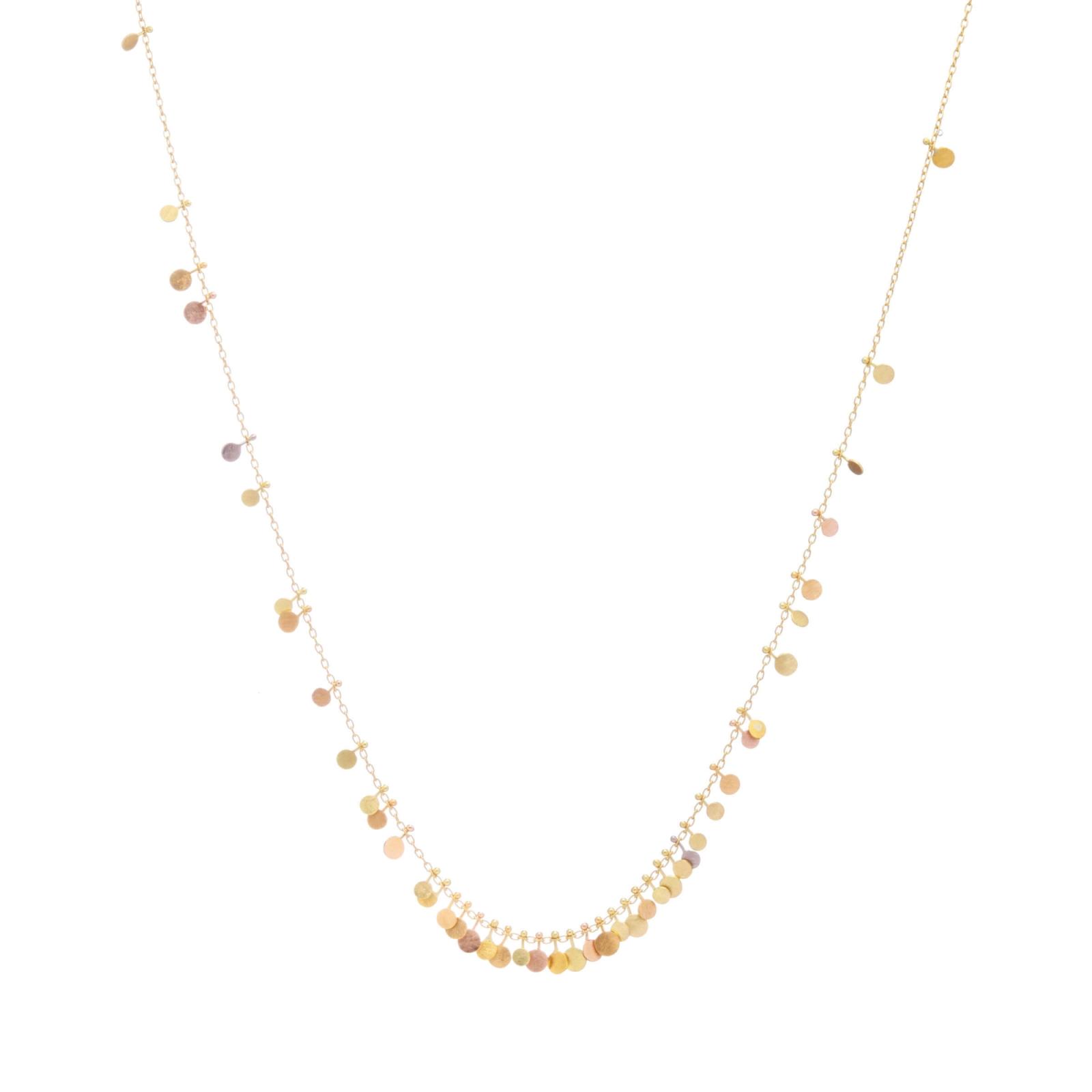 Sia Taylor DN362 RAIN Rainbow Tiny Dots Cluster Necklace WB