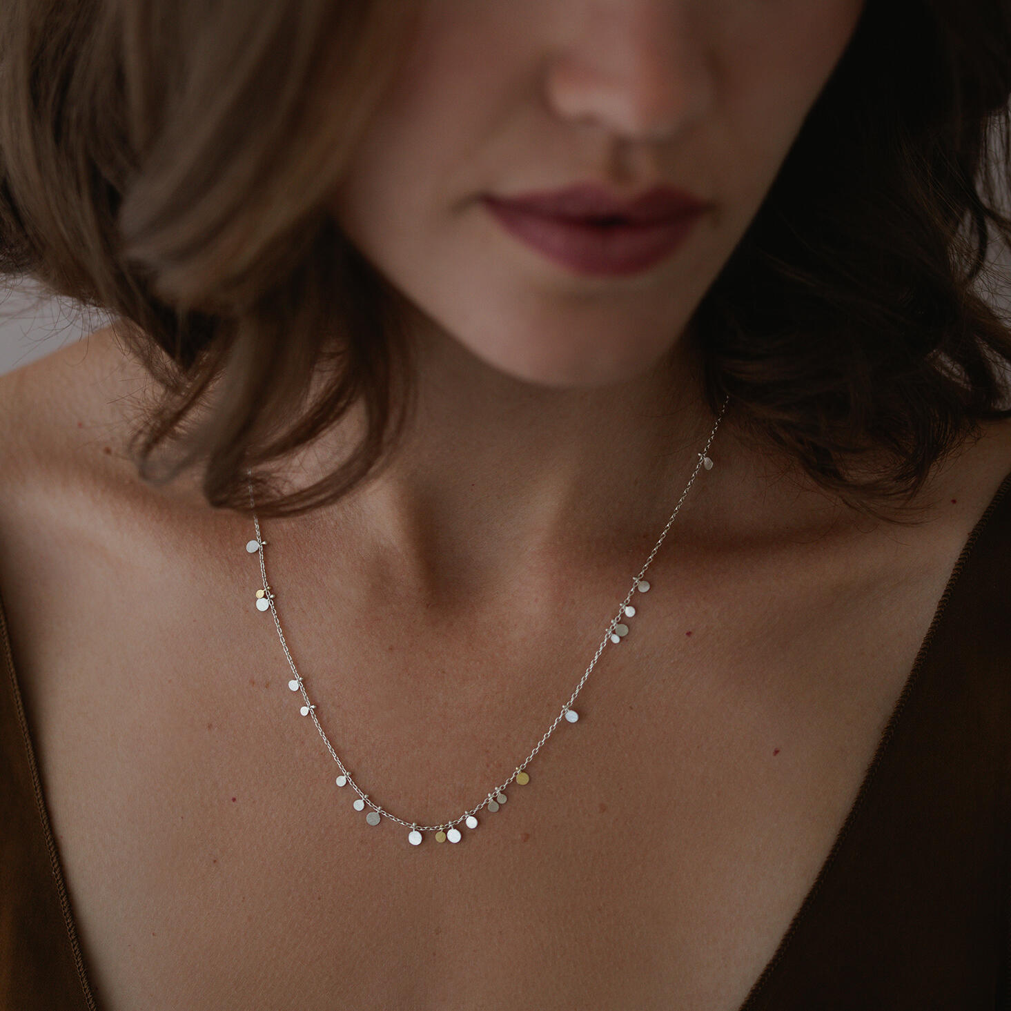 Sia Taylor DN363 SG Silver Necklace 2