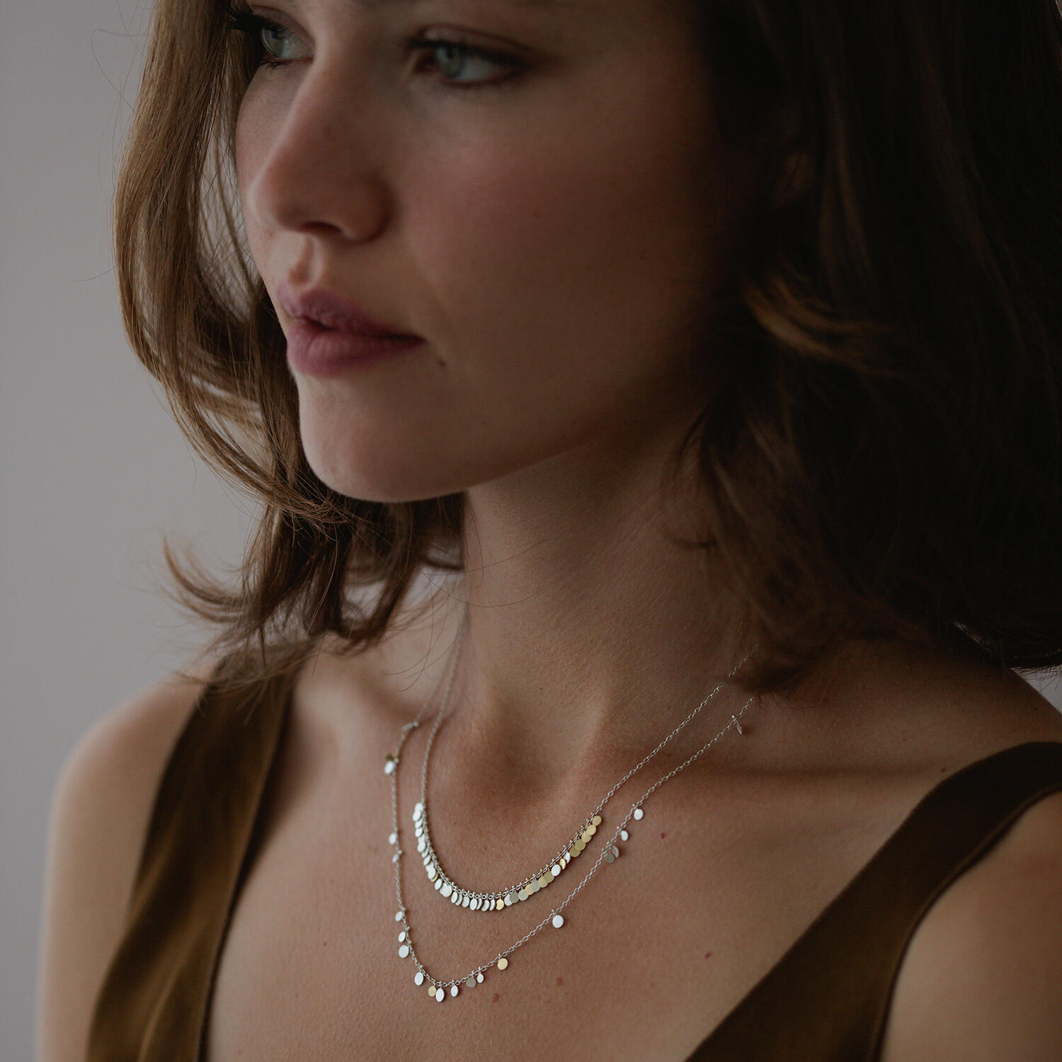 Sia Taylor DN363 SG Silver Necklace 3