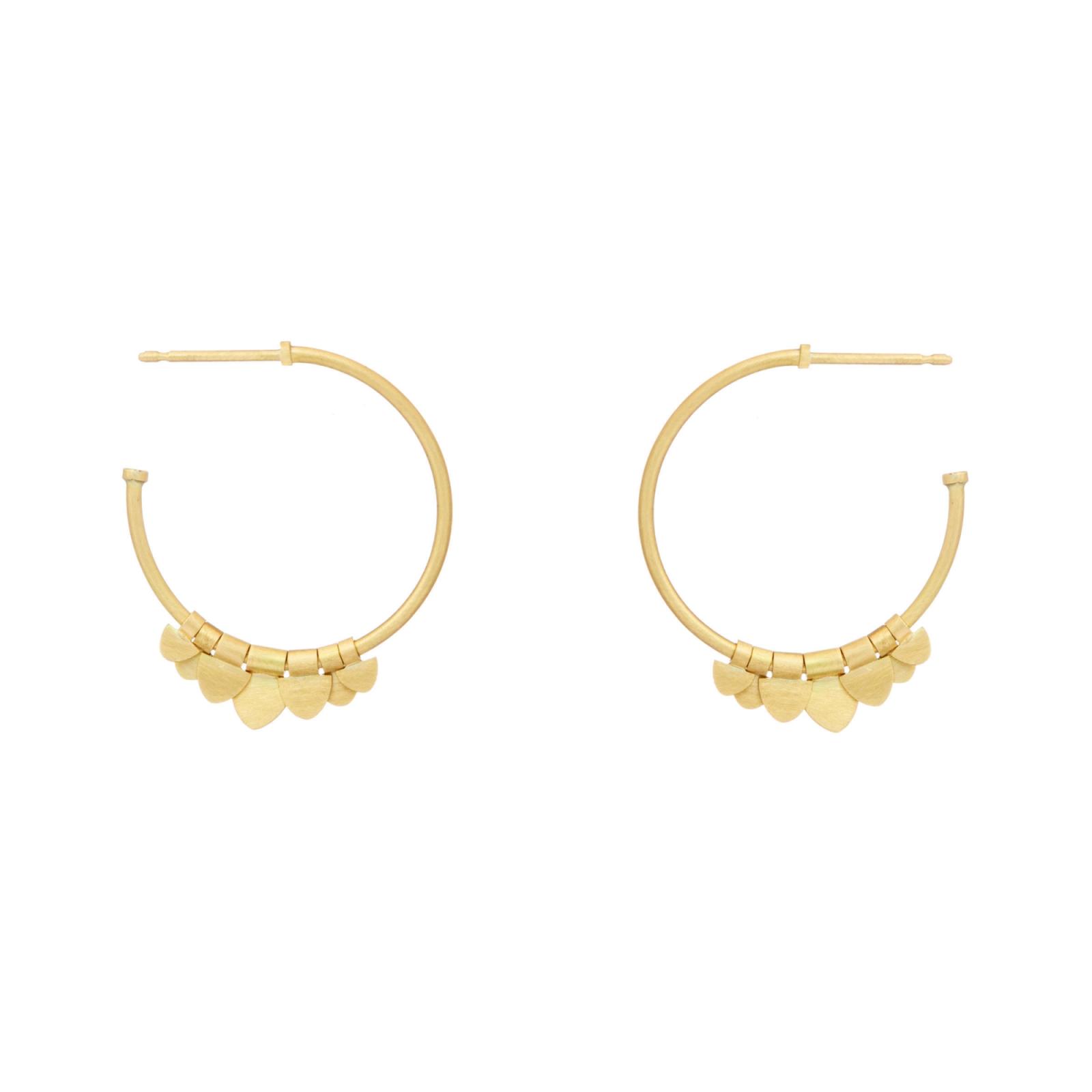 Sia Taylor FE9 Y Yellow Gold Earrings WB