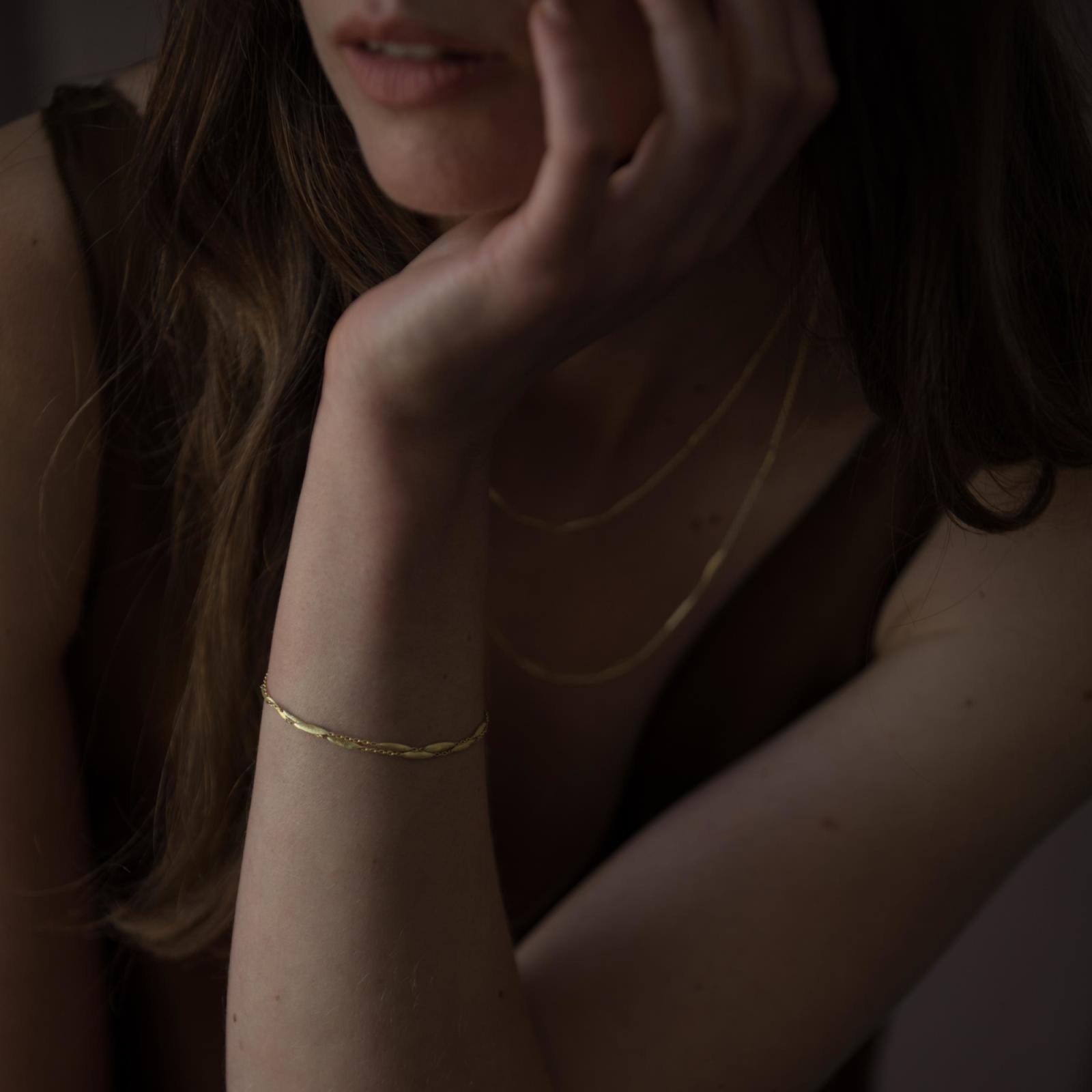 Sia Taylor MB2 Y Yellow Gold Bracelet 2