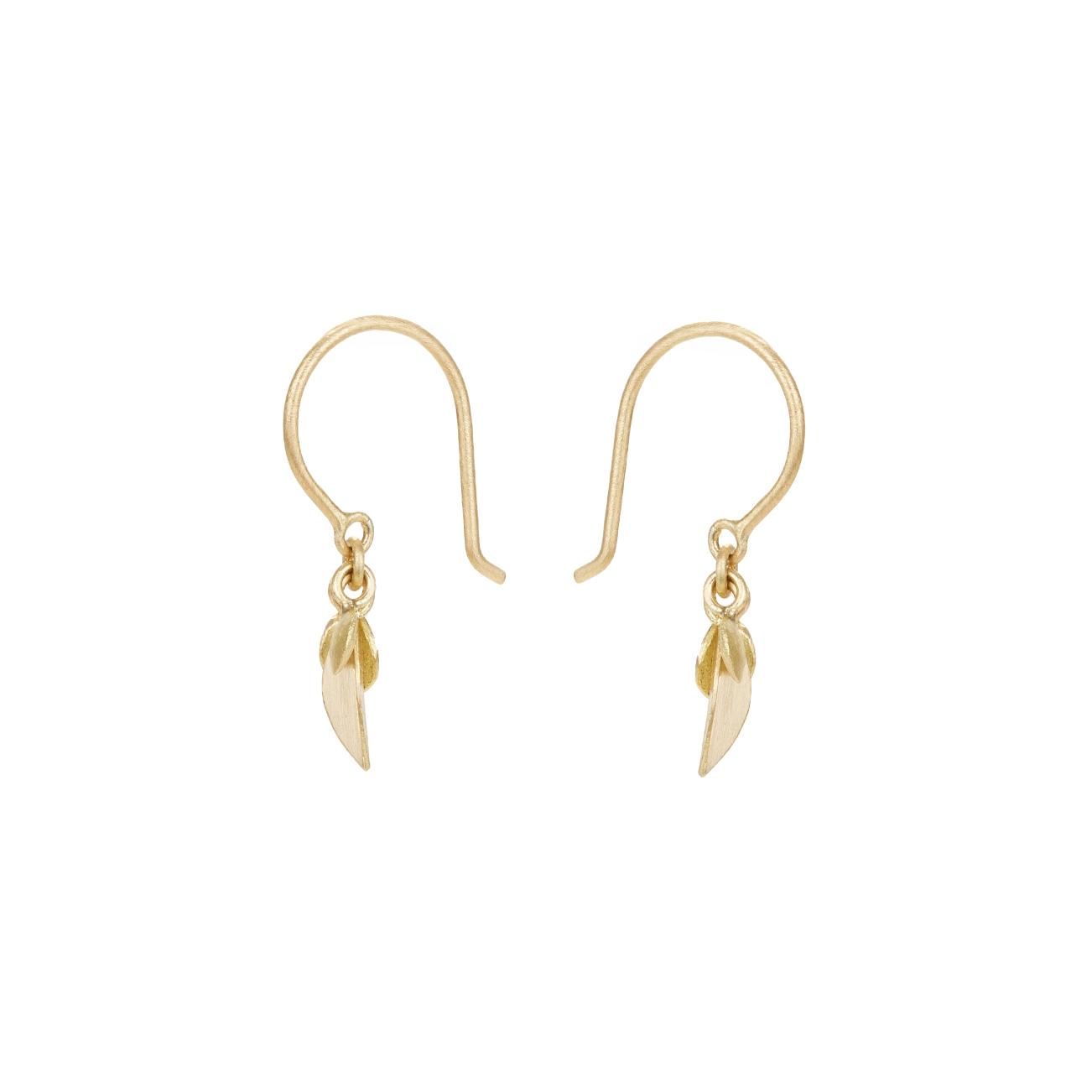 Sia Taylor ME20 Y Yellow Gold Earrings 2