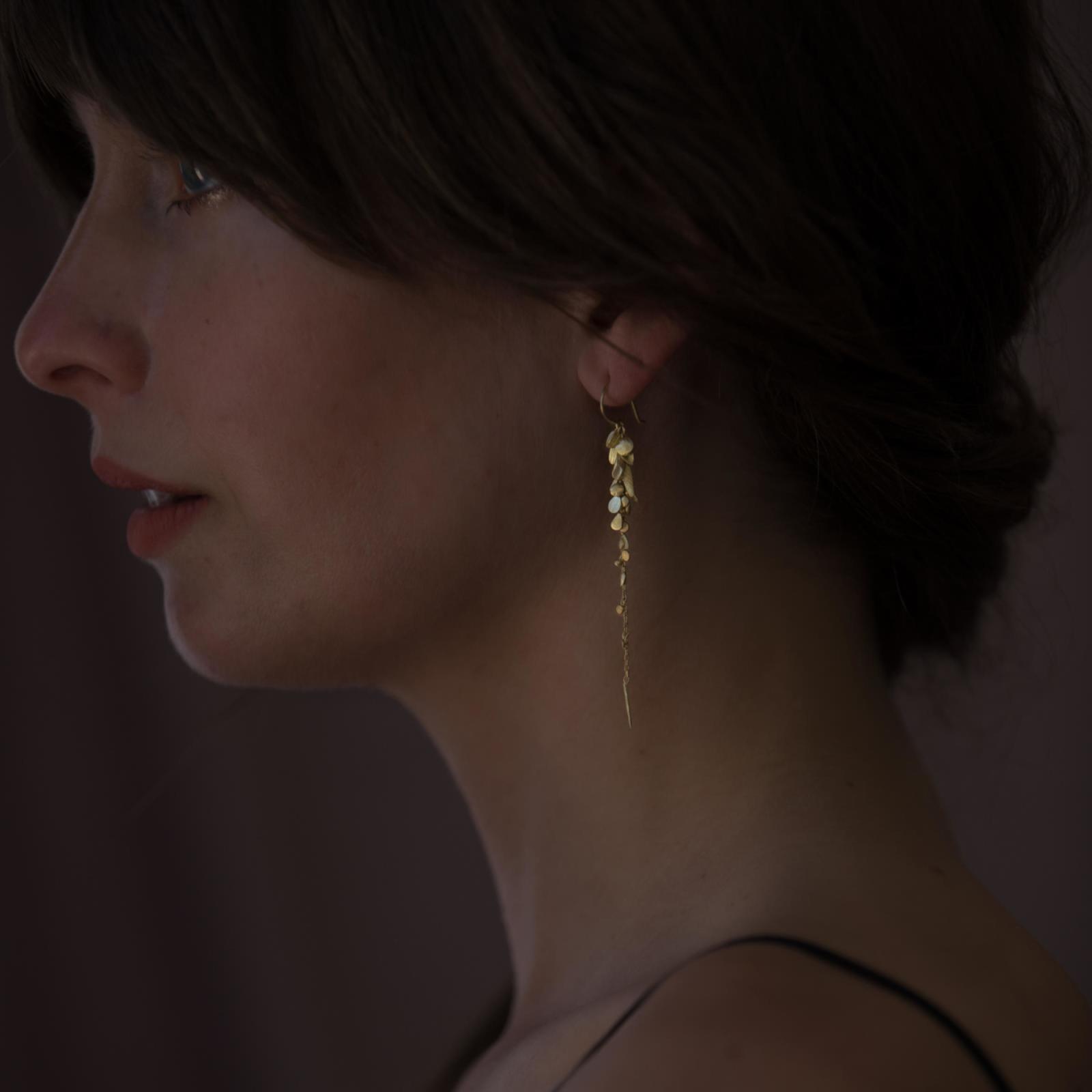 Sia Taylor ME2 Y Yellow Gold Earrings 4