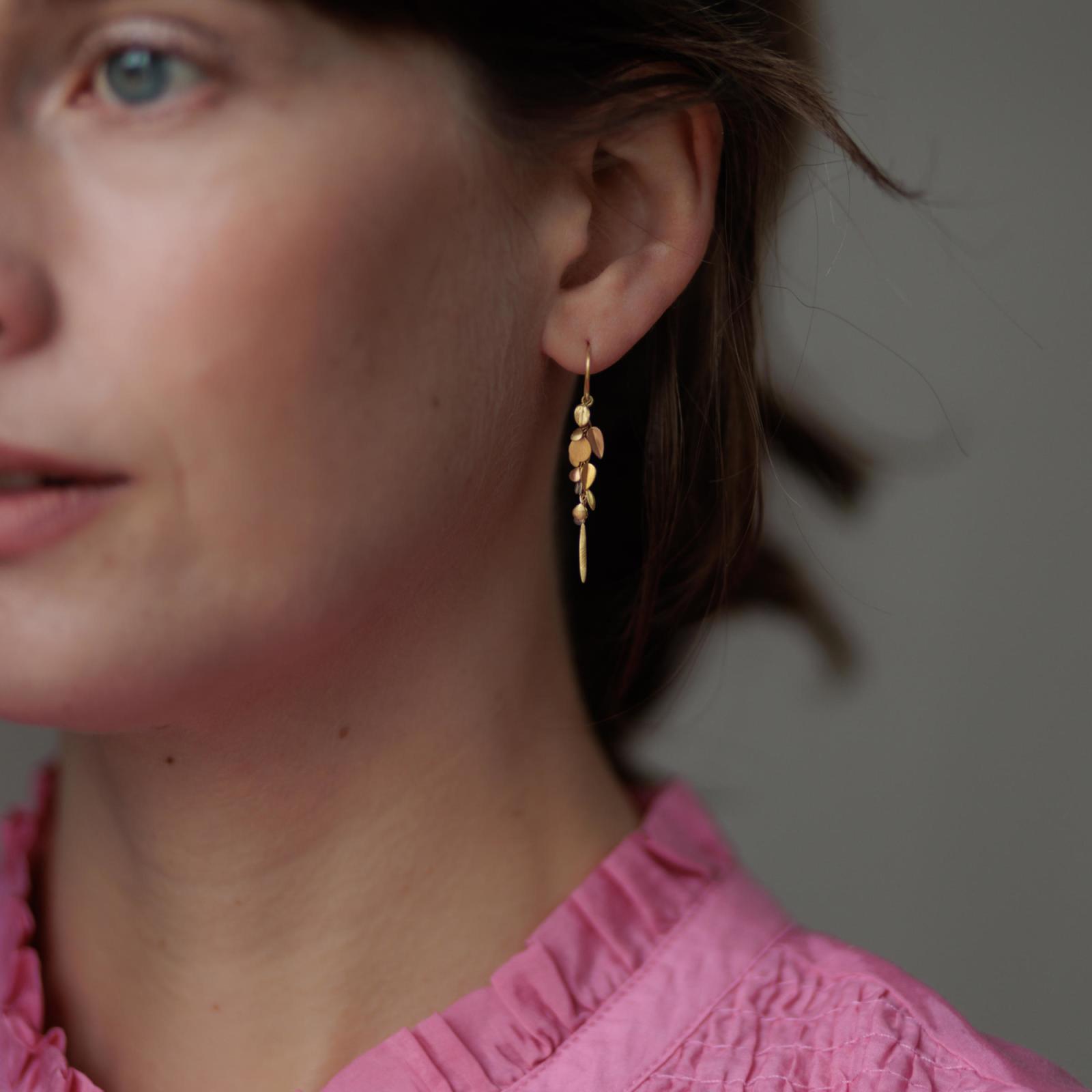 Sia Taylor ME3 RAIN Rainbow Gold Earrings 3