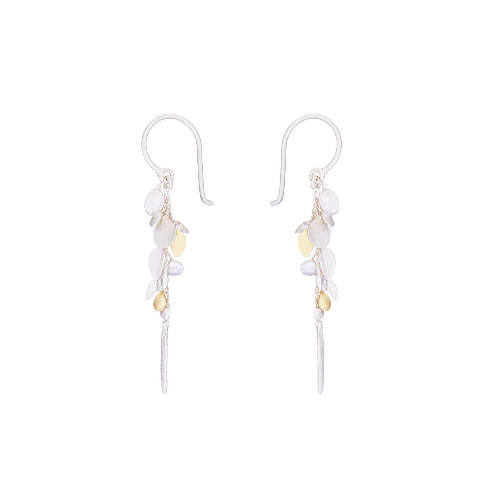 Sia Taylor ME3 SG Silver Short Meadow Earring 2