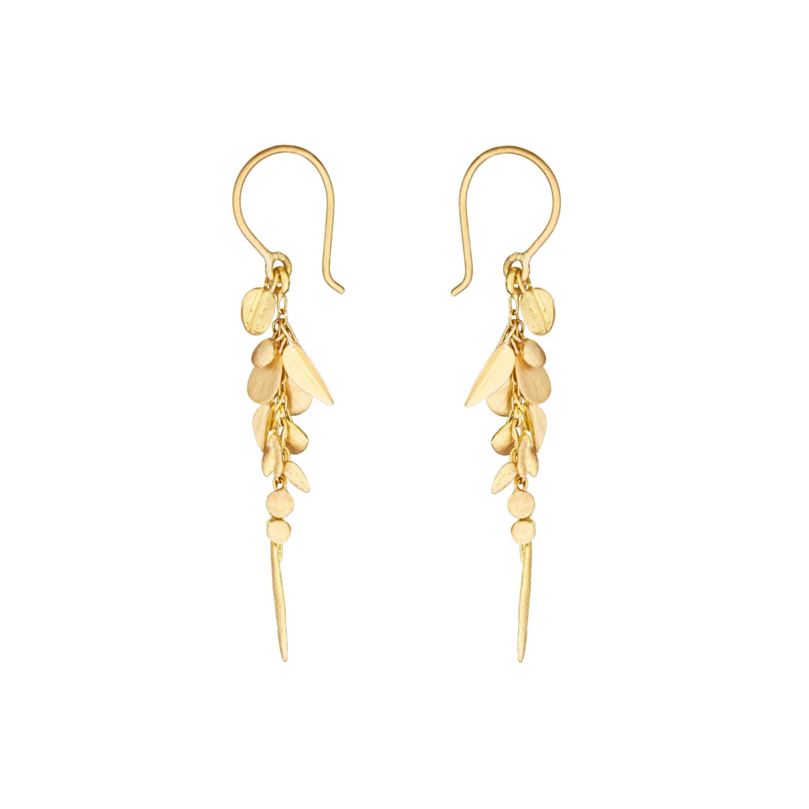 Sia Taylor ME3 Y Yellow Gold Earrings S