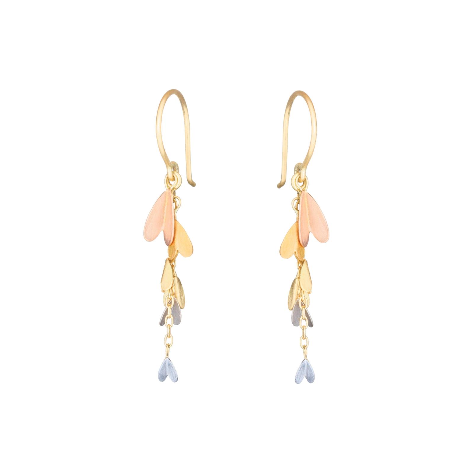 Sia Taylor ME7 RAIN Rainbow Gold Earrings 2