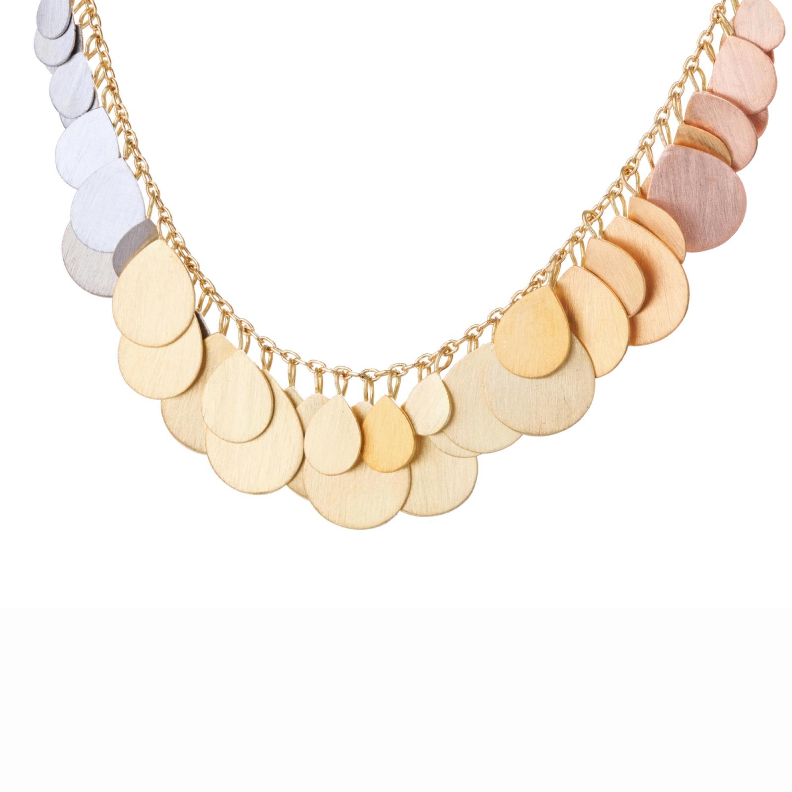 Sia Taylor MN11 RAIN Rain Gold Necklace 2