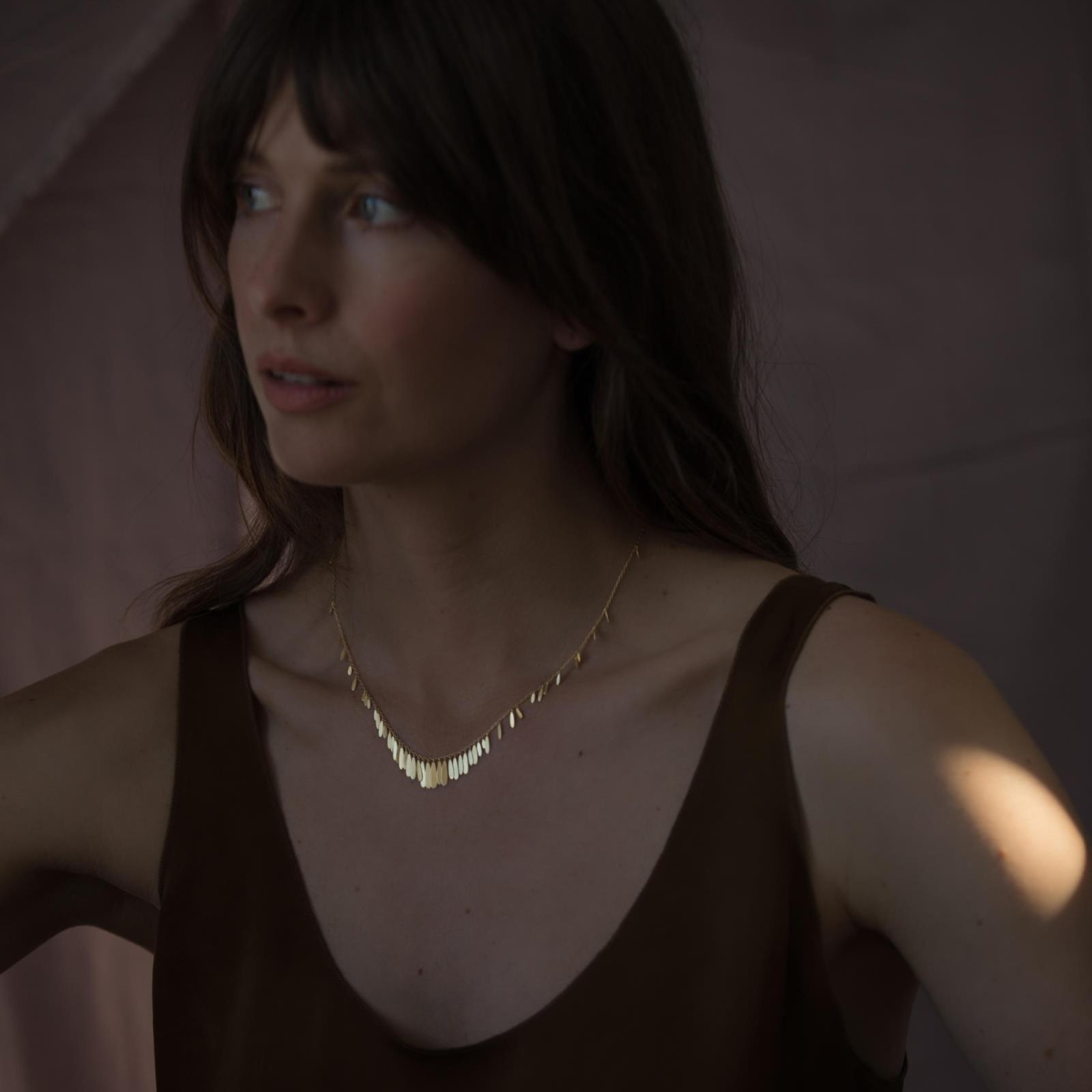 Sia Taylor MN12 Y Yellow Gold Necklace 3