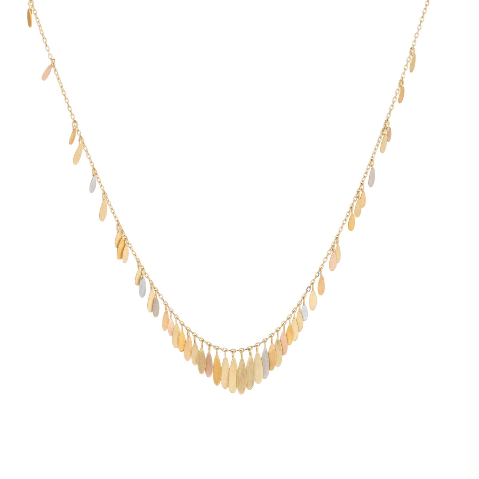 Sia Taylor MN16 RAIN Rain Gold Necklace 1