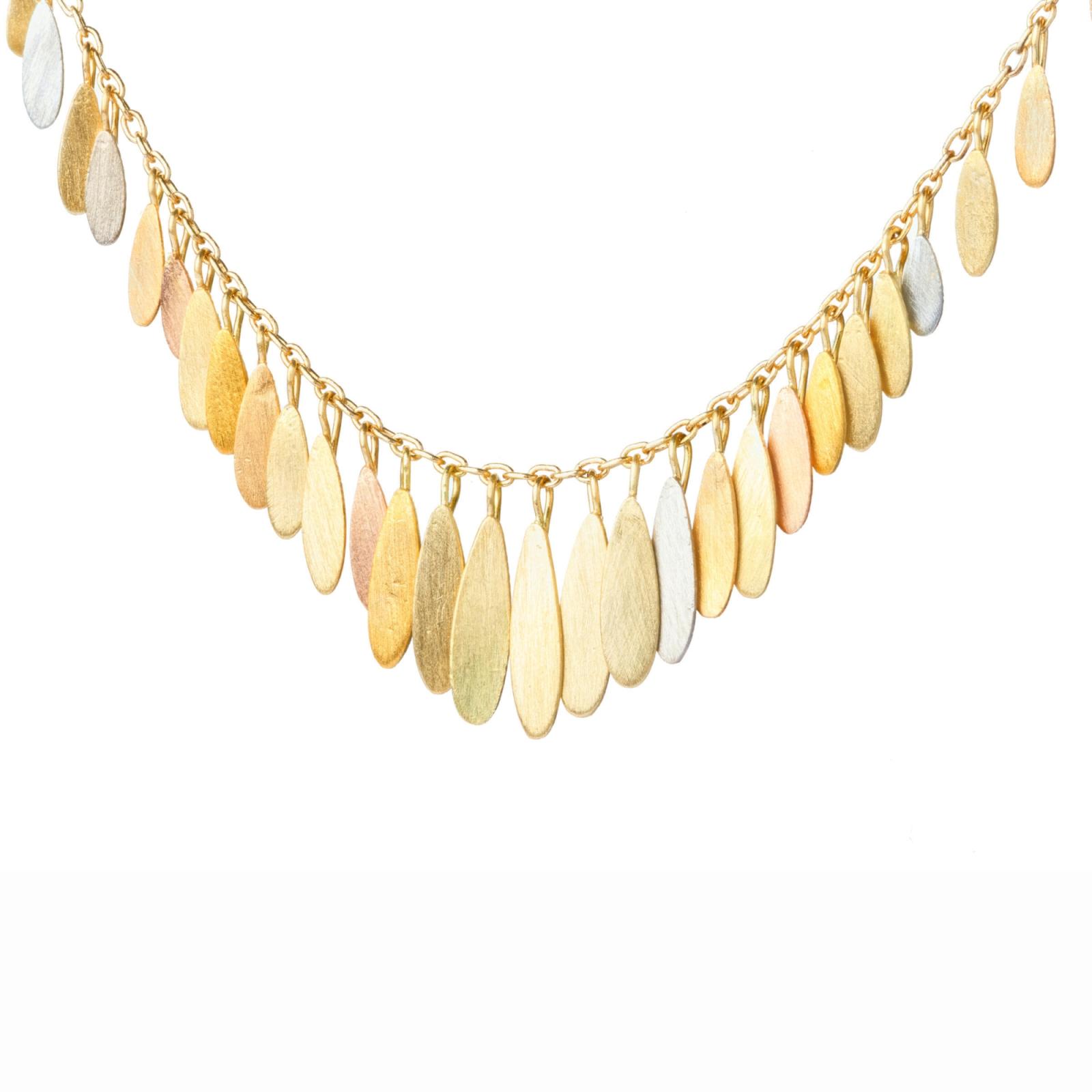 Sia Taylor MN16 RAIN Rain Gold Necklace 2