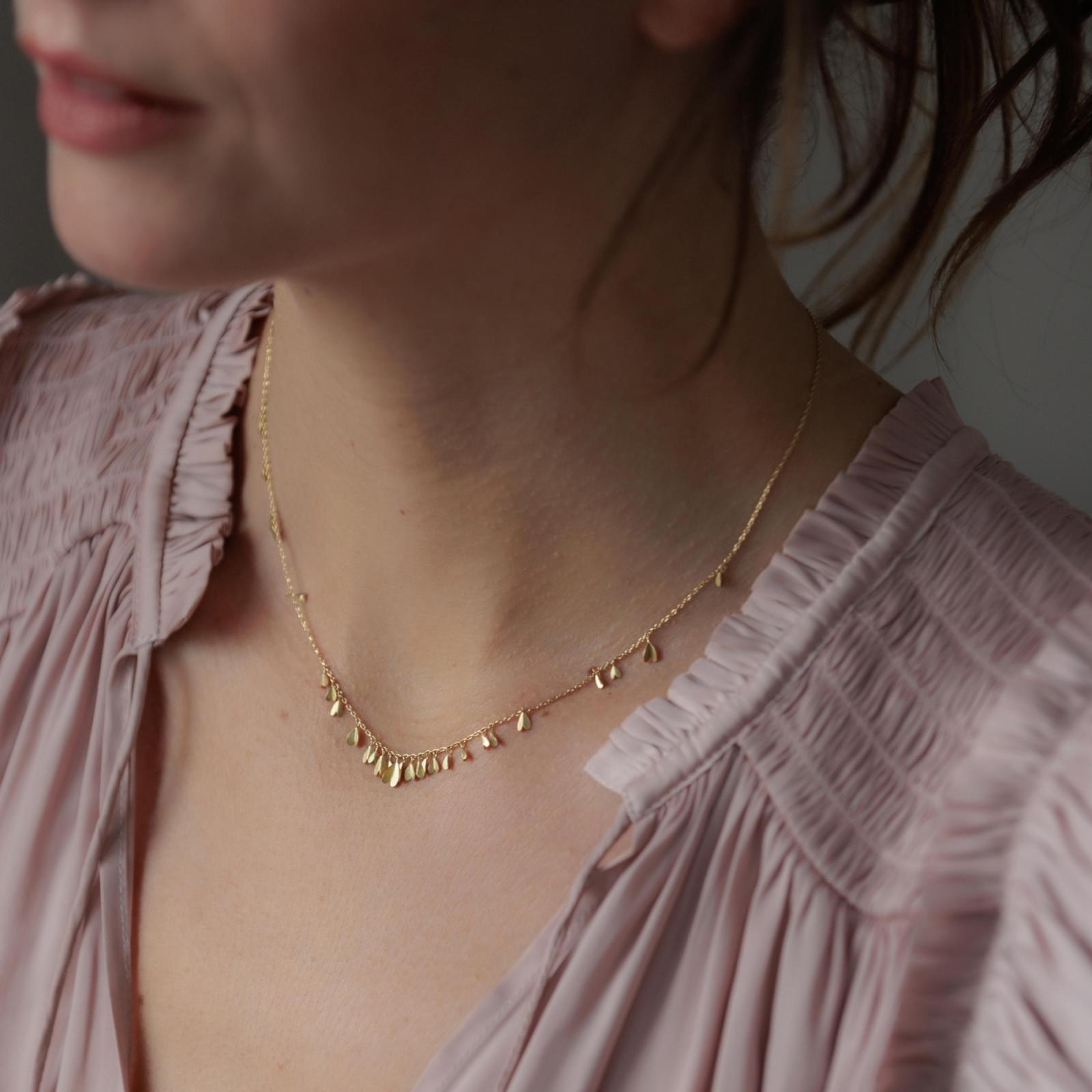 Sia Taylor MN17 Y Yellow Gold Necklace 3