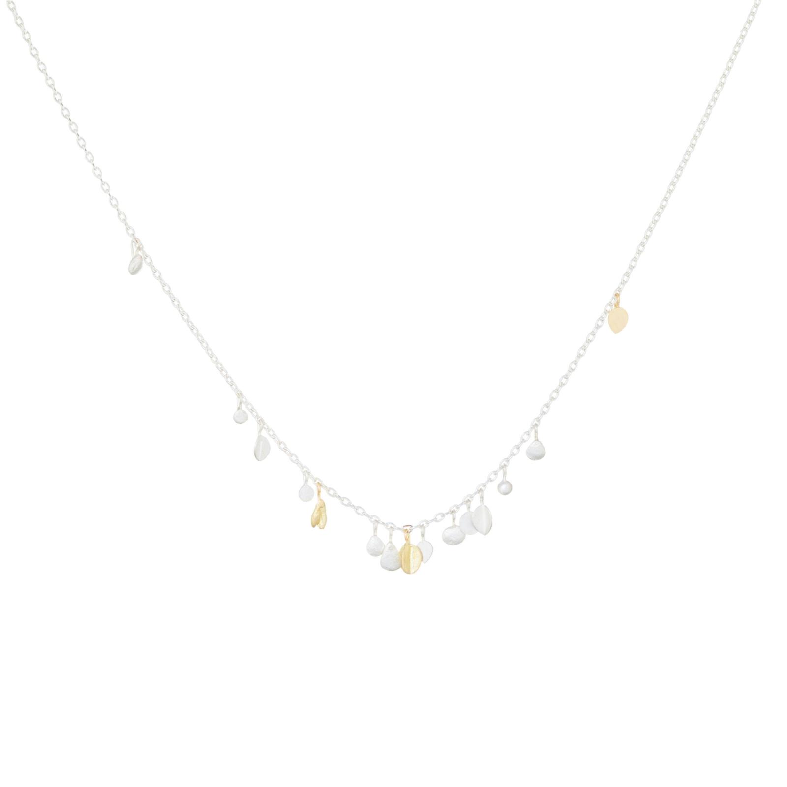 Sia Taylor MN18 SG Silver Scattered Seed Necklace 1