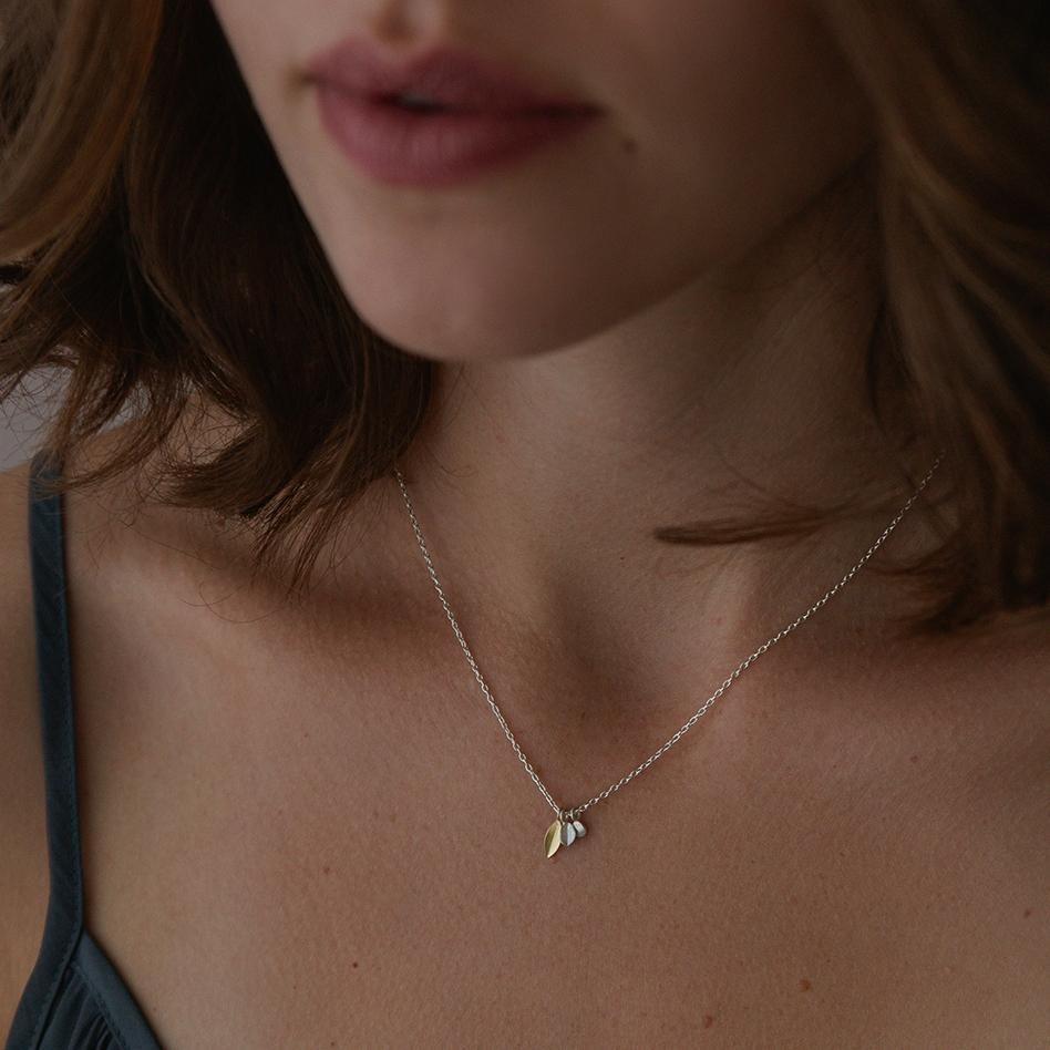 Sia Taylor MN3 SG Silver Tiny Meadows Necklace 2