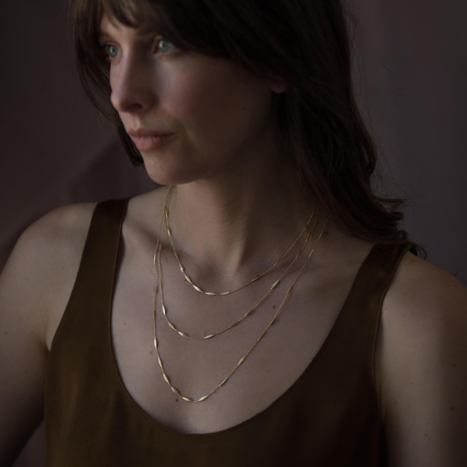 Sia Taylor MN4 Y Yellow Gold Necklace 3