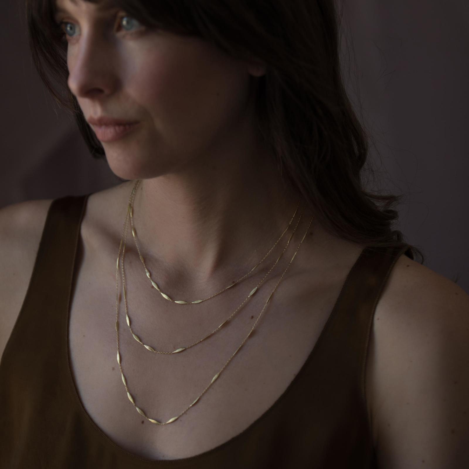 Sia Taylor MN4 Y Yellow Gold Necklace 4