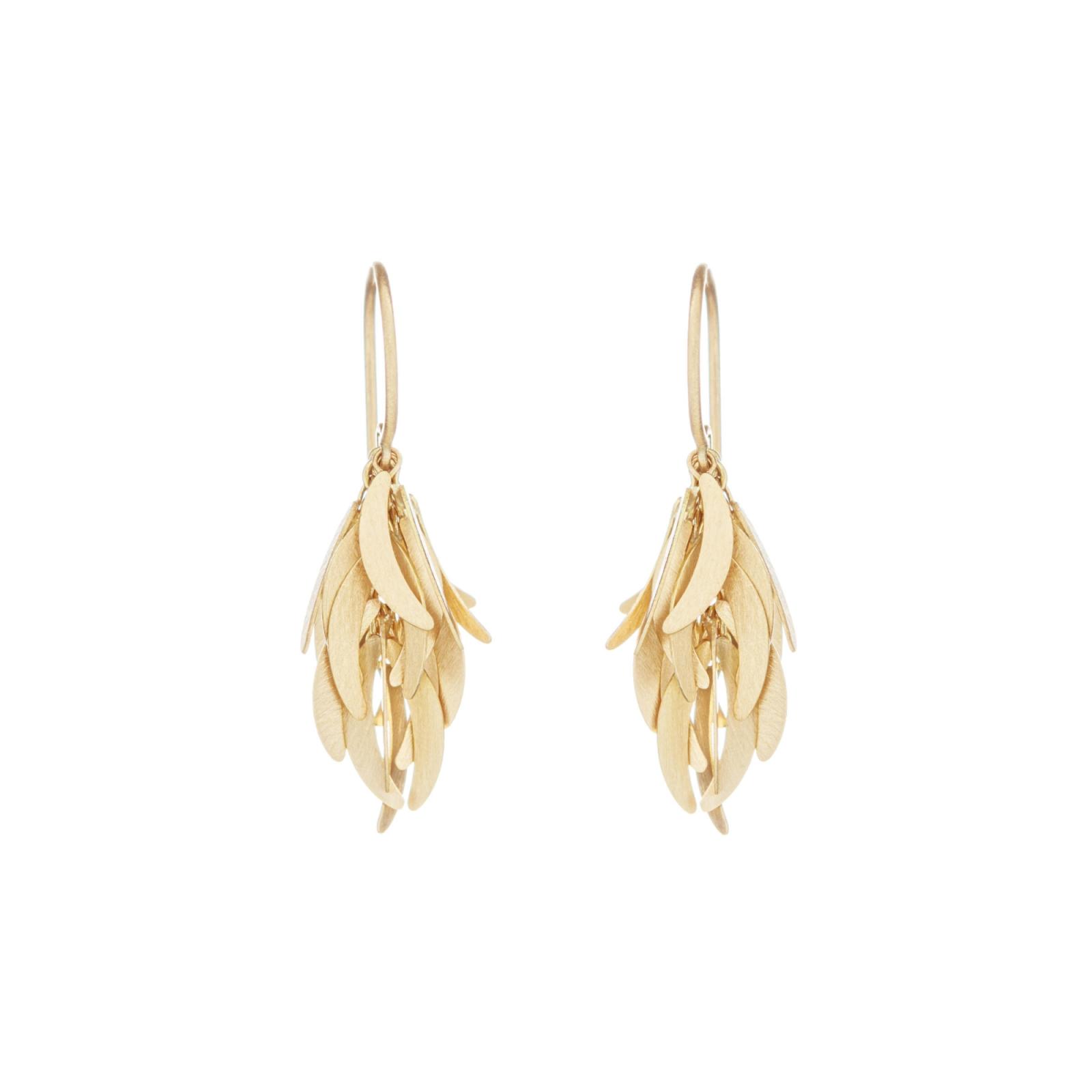 Sia Taylor RE1 Y Yellow Gold Earrings 1