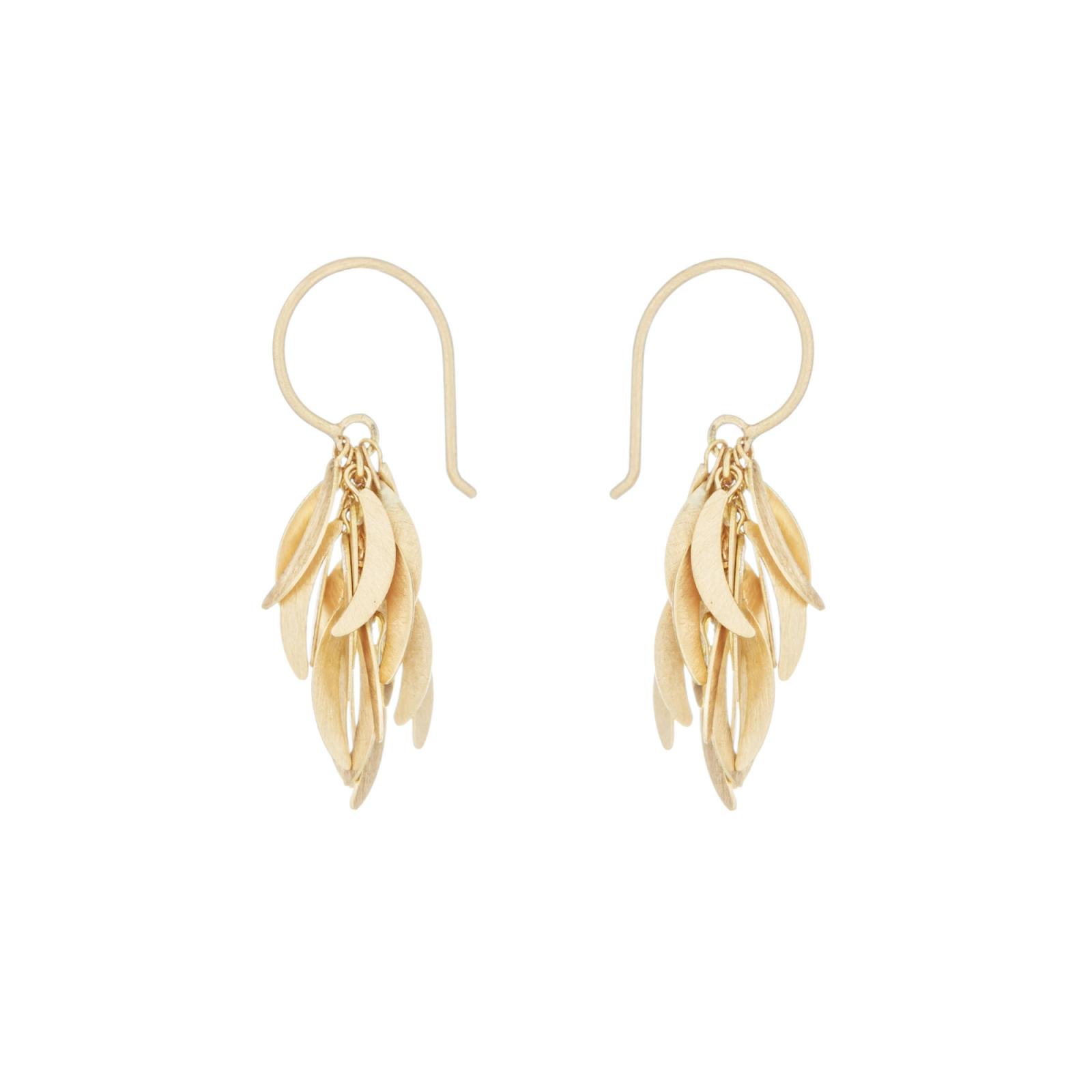 Sia Taylor RE1 Y Yellow Gold Earrings 2