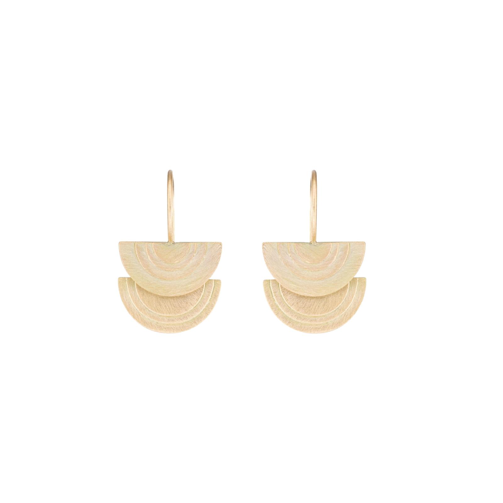 Sia Taylor RE5 Y Yellow Gold Earrings 1