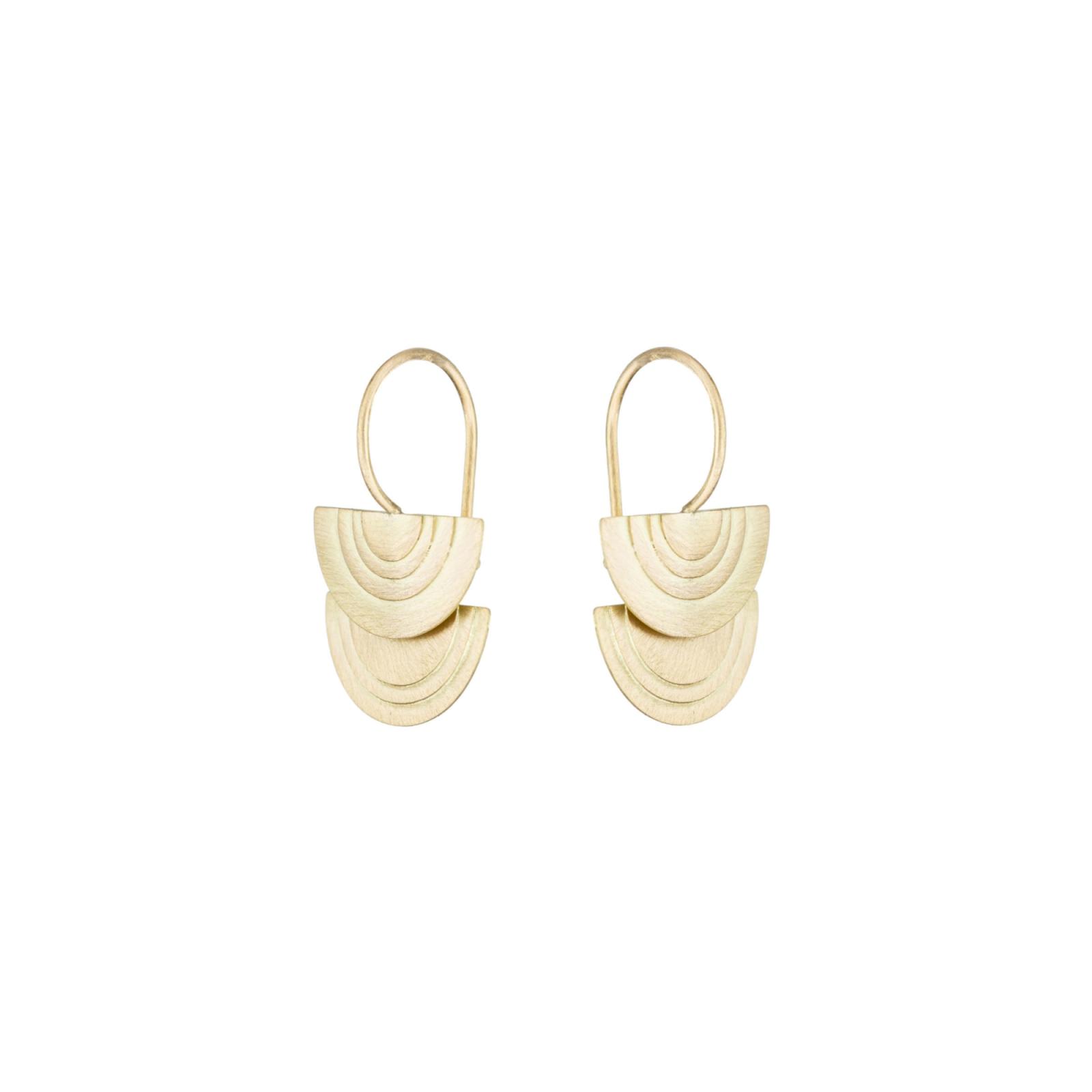 Sia Taylor RE5 Y Yellow Gold Earrings 2