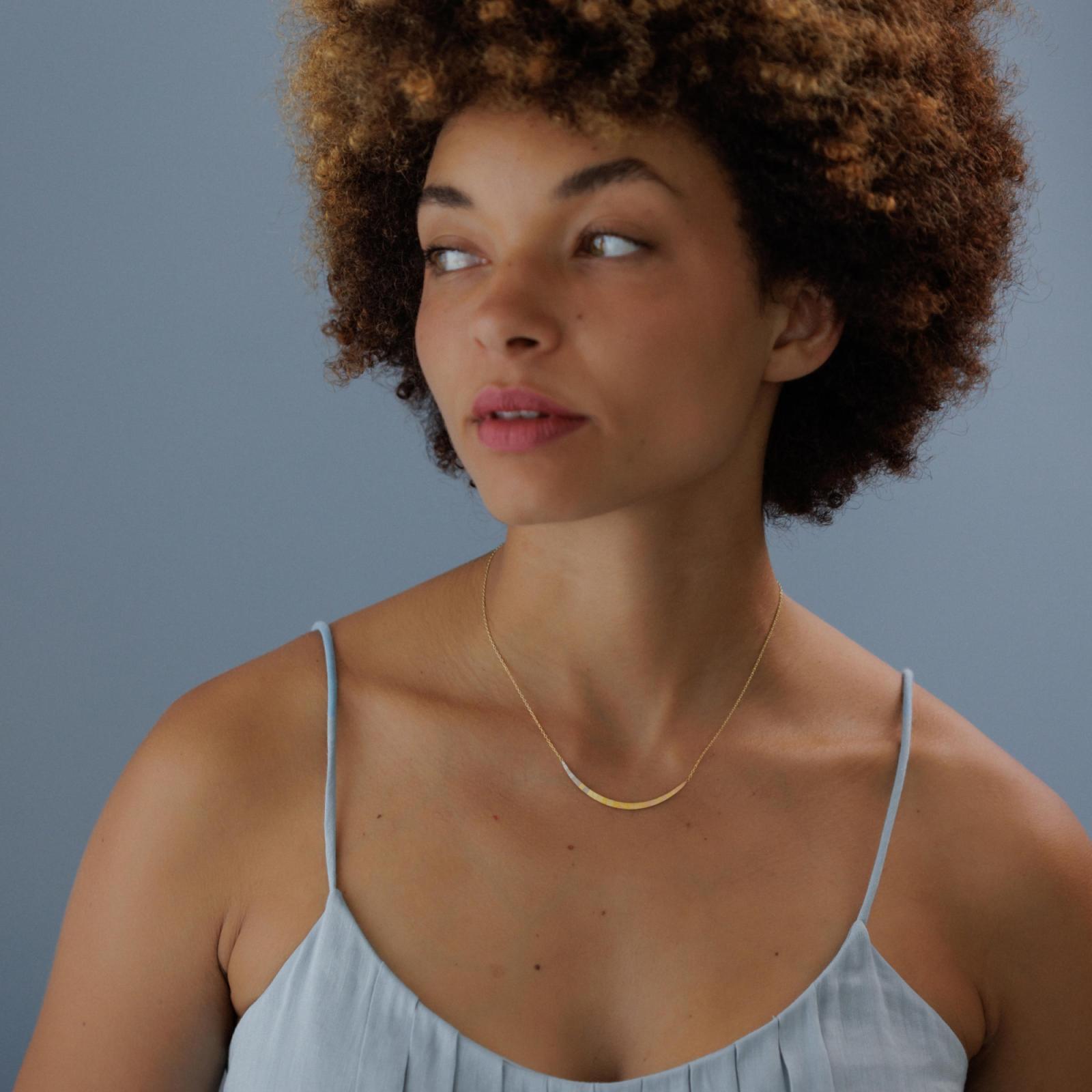 Sia Taylor RN10 RAIN Rainbow Gold Necklace 2