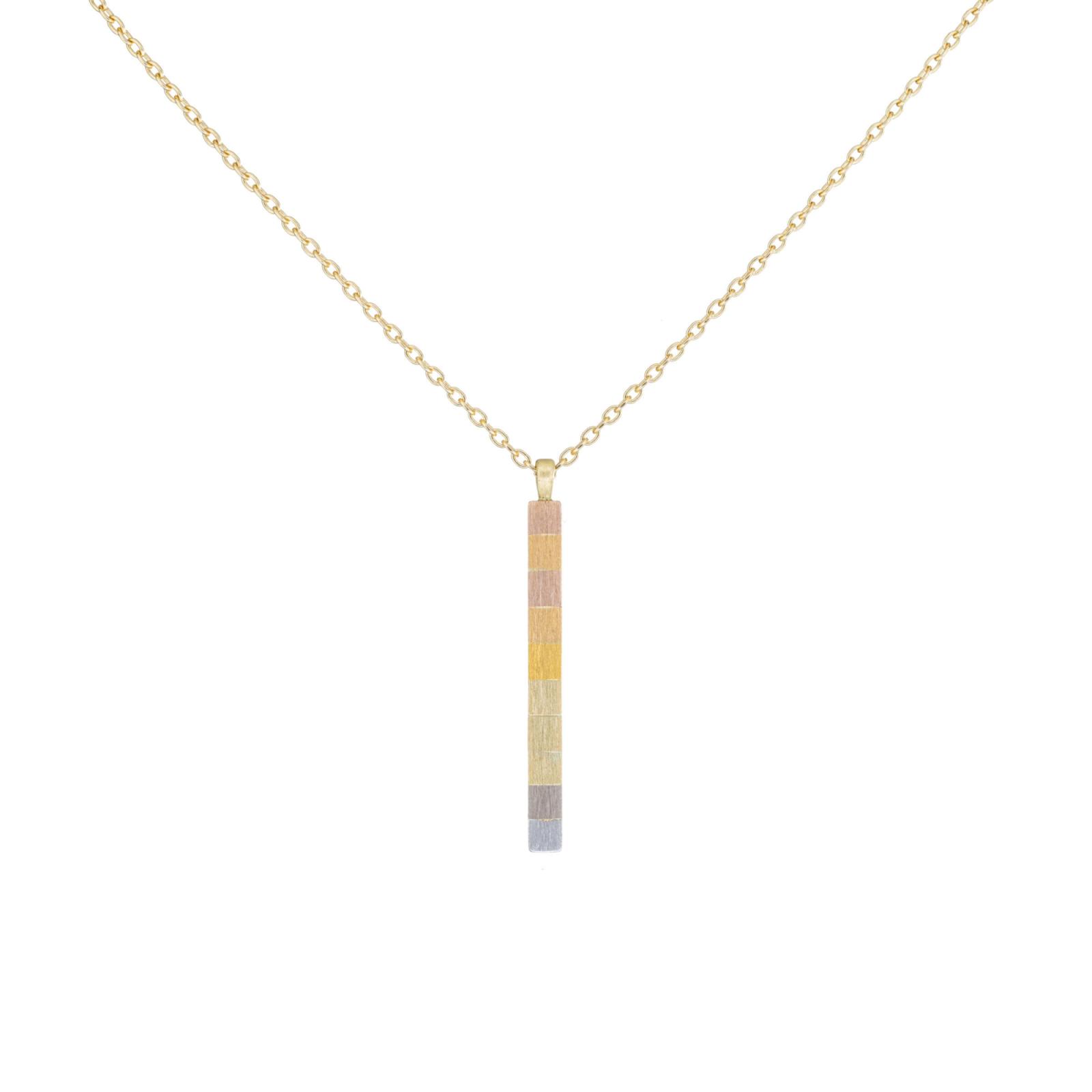 Sia Taylor RN12 RAIN Rainbow Gold Necklace 1