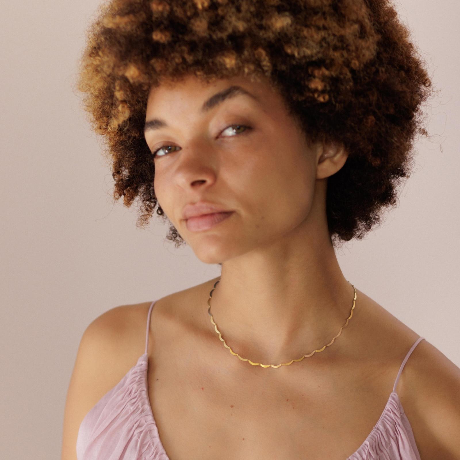 Sia Taylor RN1 RAIN Rainbow Gold Necklace 3