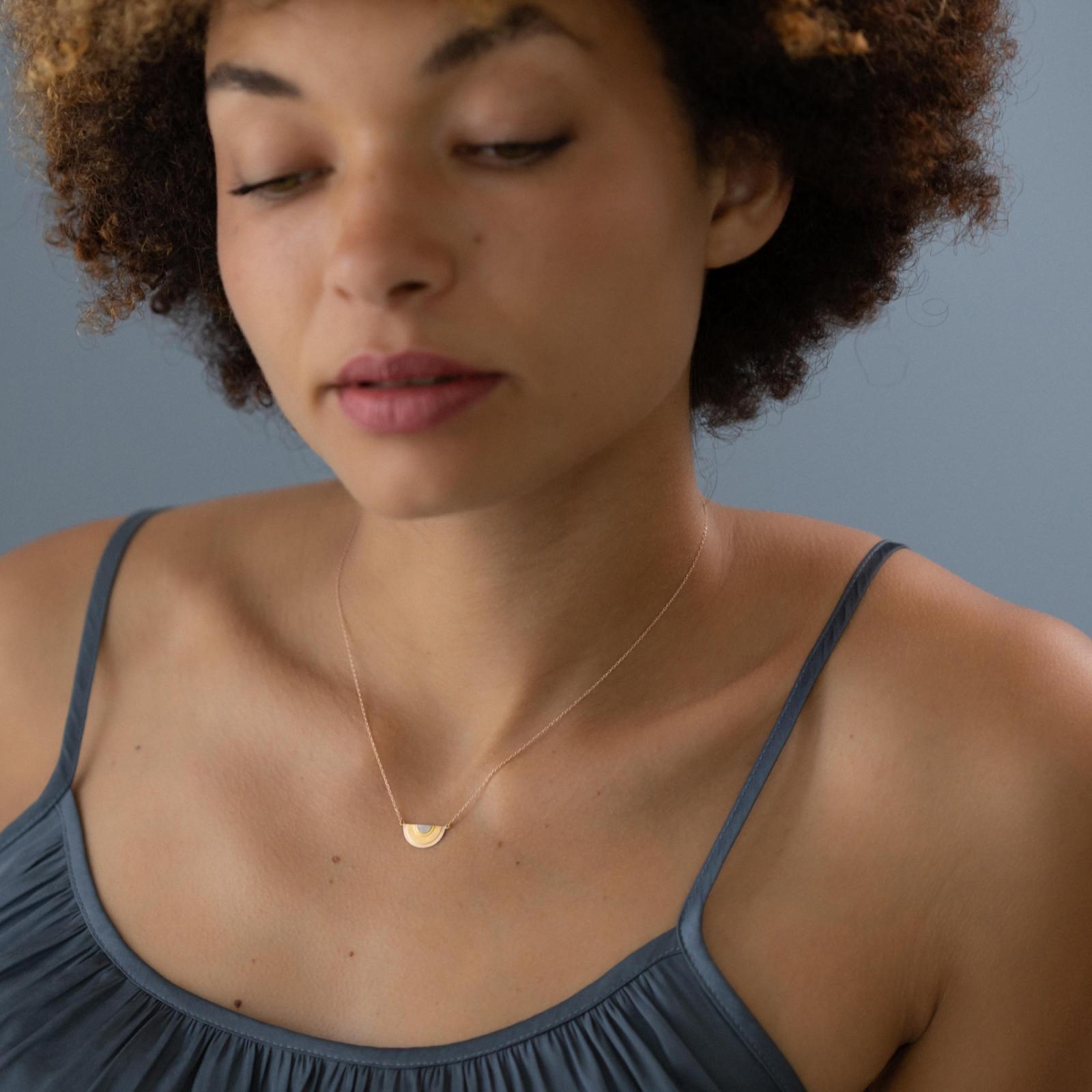 Sia Taylor RN7 R Rose Gold Necklace 2