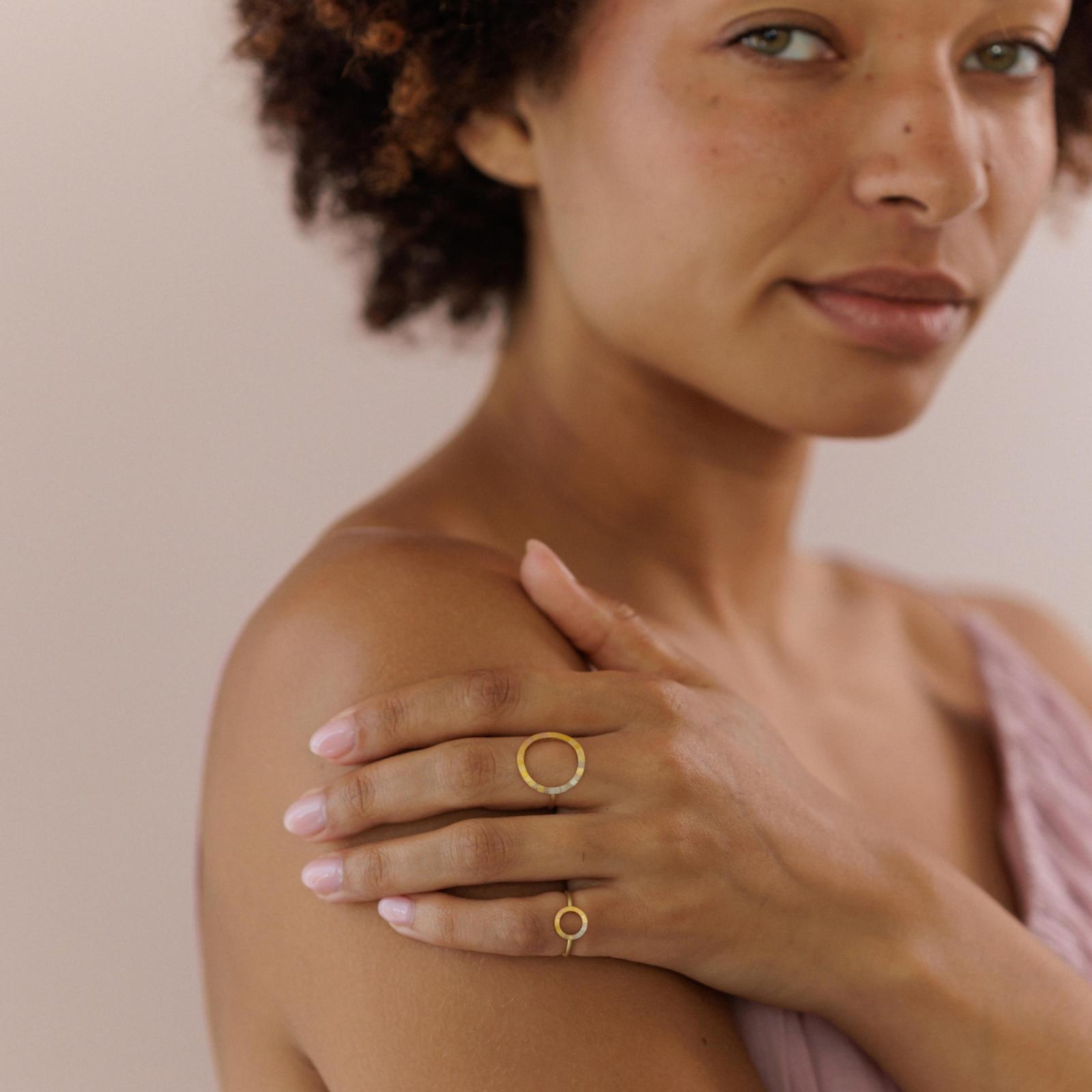 Sia Taylor RR1 RAIN Rainbow Gold Ring 3