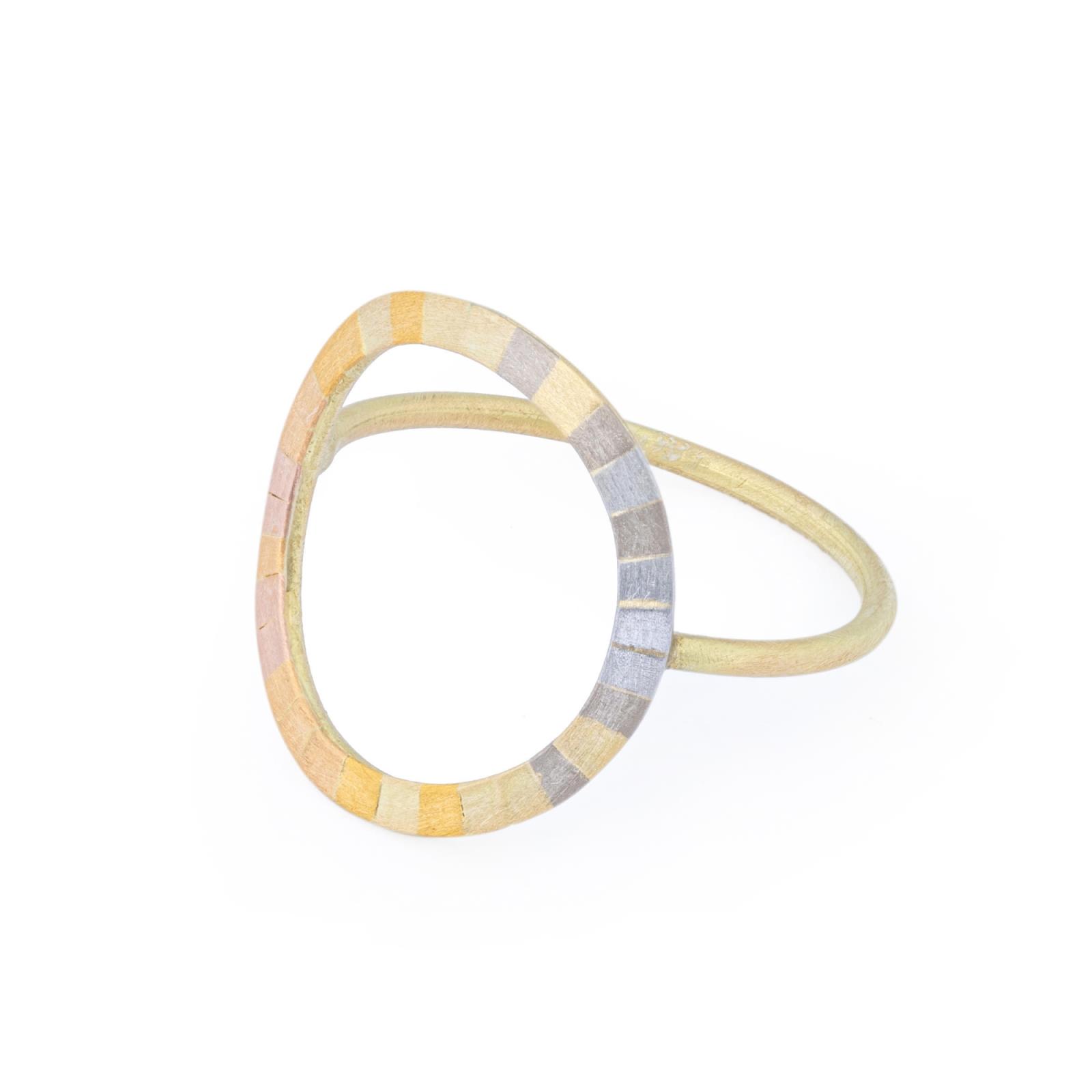 Sia Taylor RR2 RAIN Rainbow Gold Ring 1