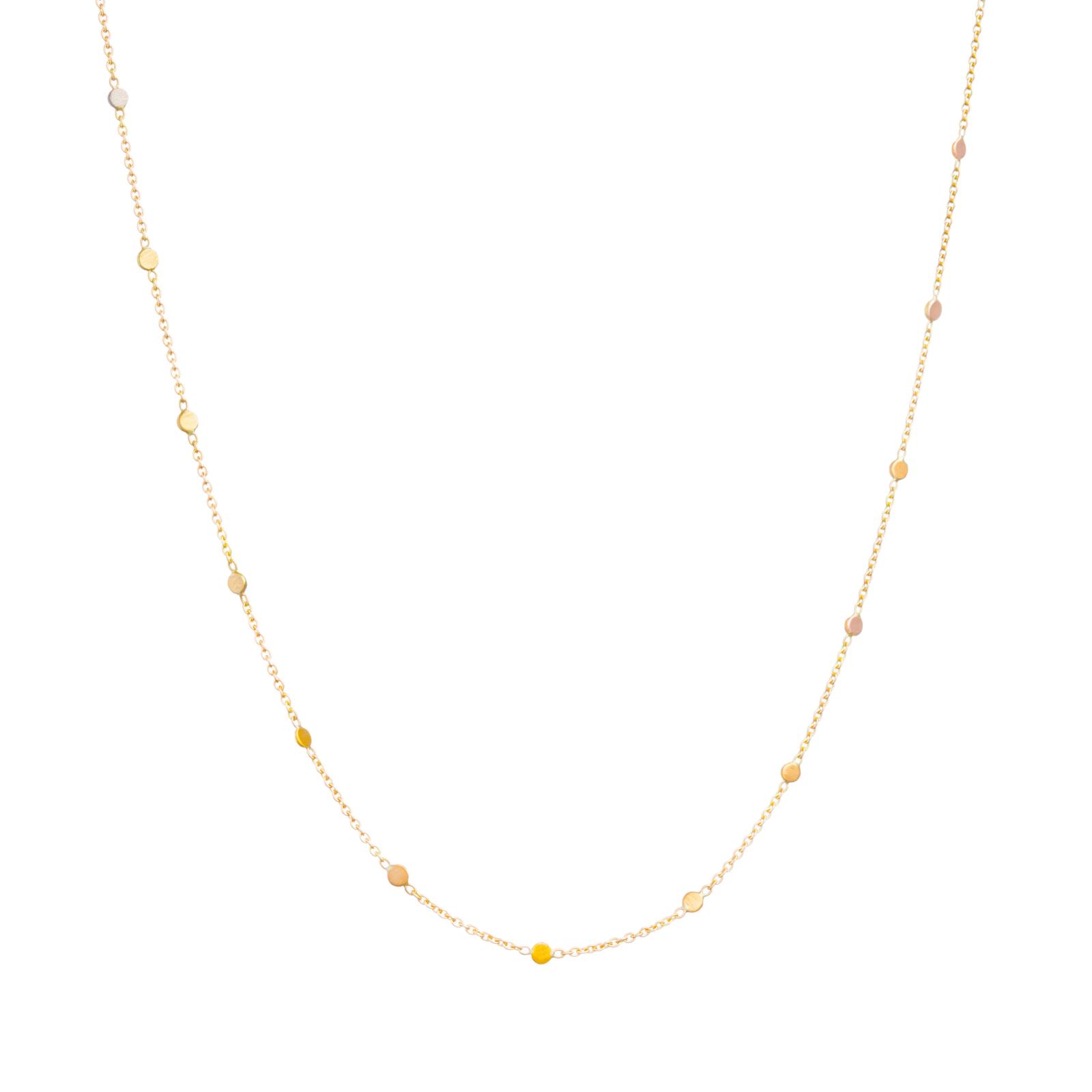 Sia Taylor SN4 RAIN Rainbow Gold Dust Necklace WB
