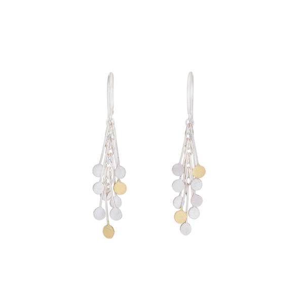 Sia Taylor DE24 SG Silver Gold Dot Earring 1
