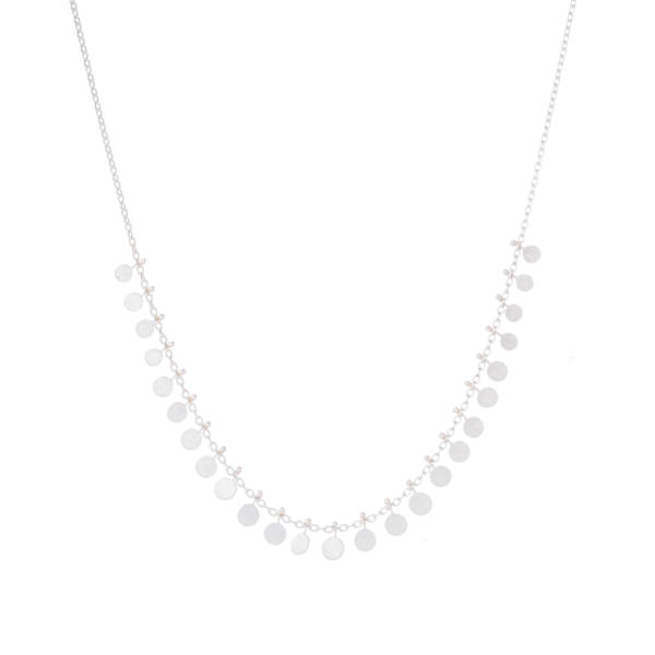 Sia Taylor DN11 Y Medium Silver Dots Necklace 1