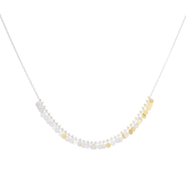 Sia Taylor DN2 SG Silver Dots Arc Necklace 1