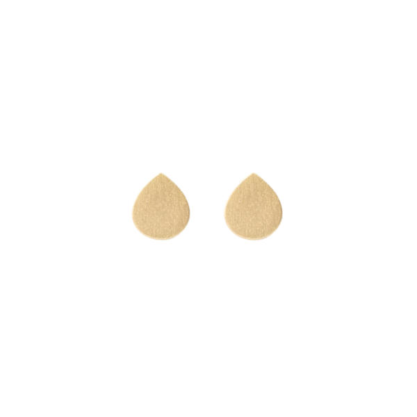 Sia Taylor FE16 Y Yellow Golden Plume Stud Earrings WB2