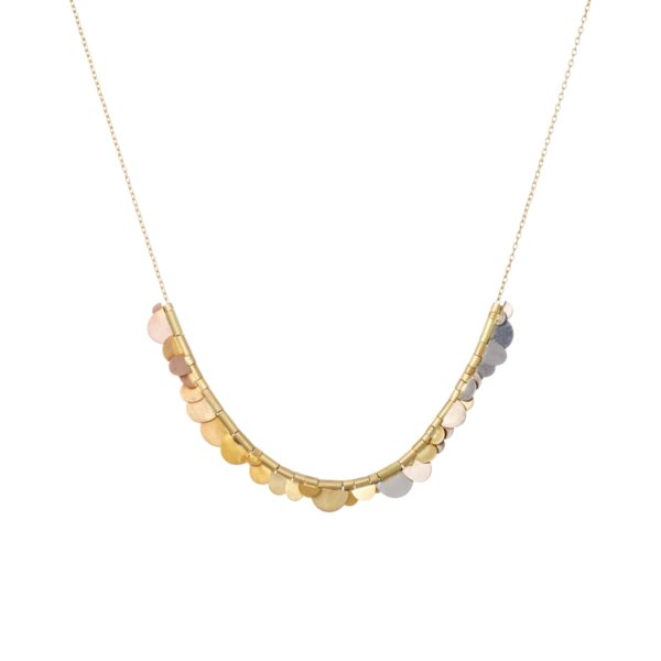 Sia Taylor KN3 Y Rainbow Golds Flora Necklace WB