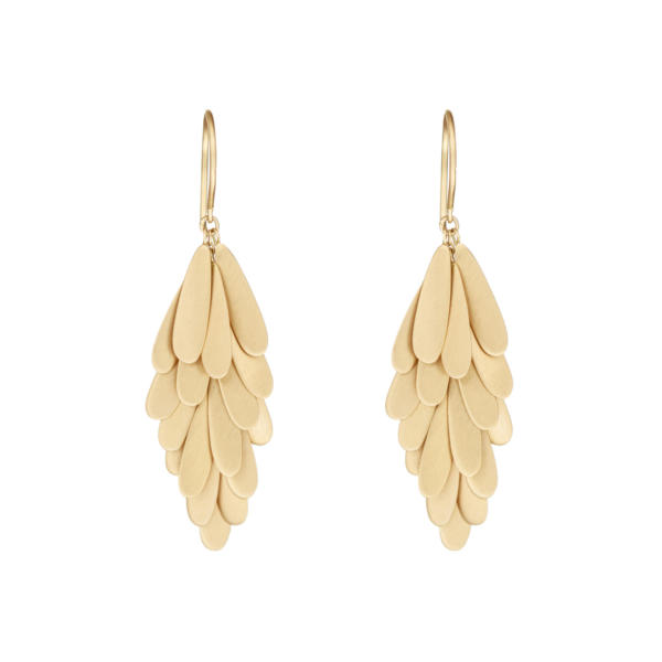 Sia Taylor ME12 Y Yellow Gold Earrings WB