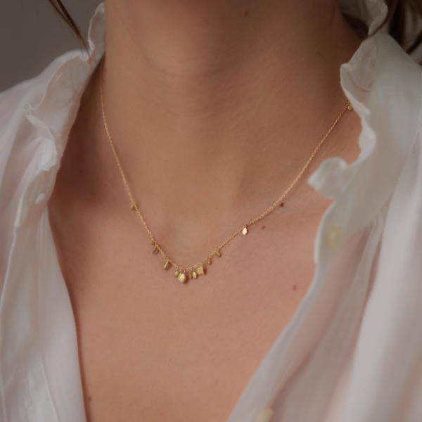 Sia Taylor MN18 Y Yellow Gold Necklace 3
