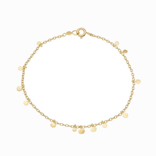 Sia Taylor DB3 Y Little Random Yellow Gold Dots Bracelets WB2