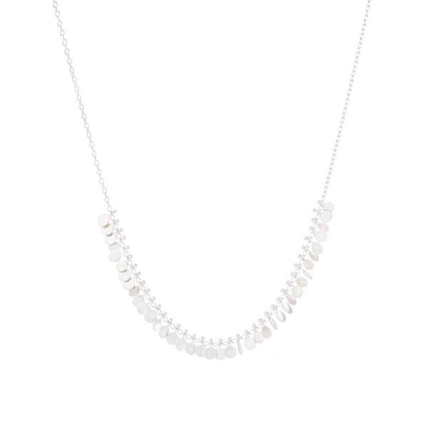 Sia Taylor DN2 S Tiny Silver Dots Arc Necklace 1