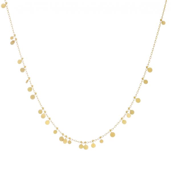 Sia Taylor DN31 Y Random Yellow Gold Dots Necklace WB